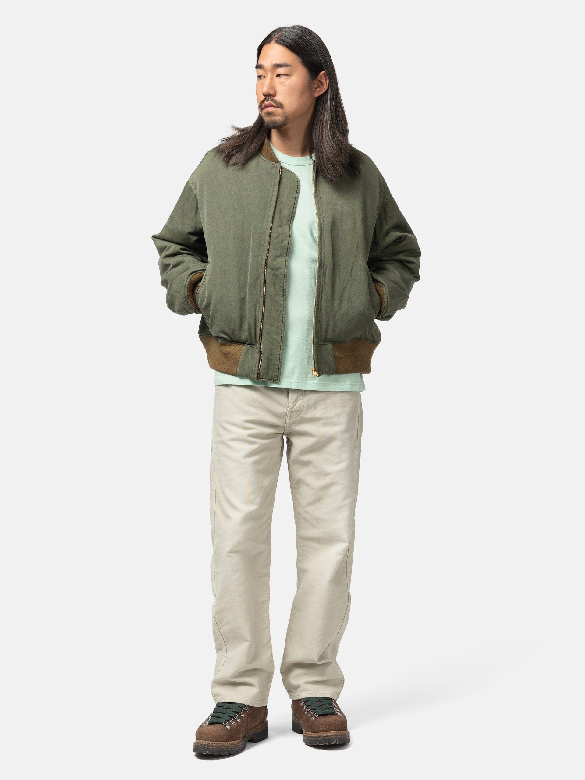 Visvim Fluxus 01 Wide G.Cords Ivory
