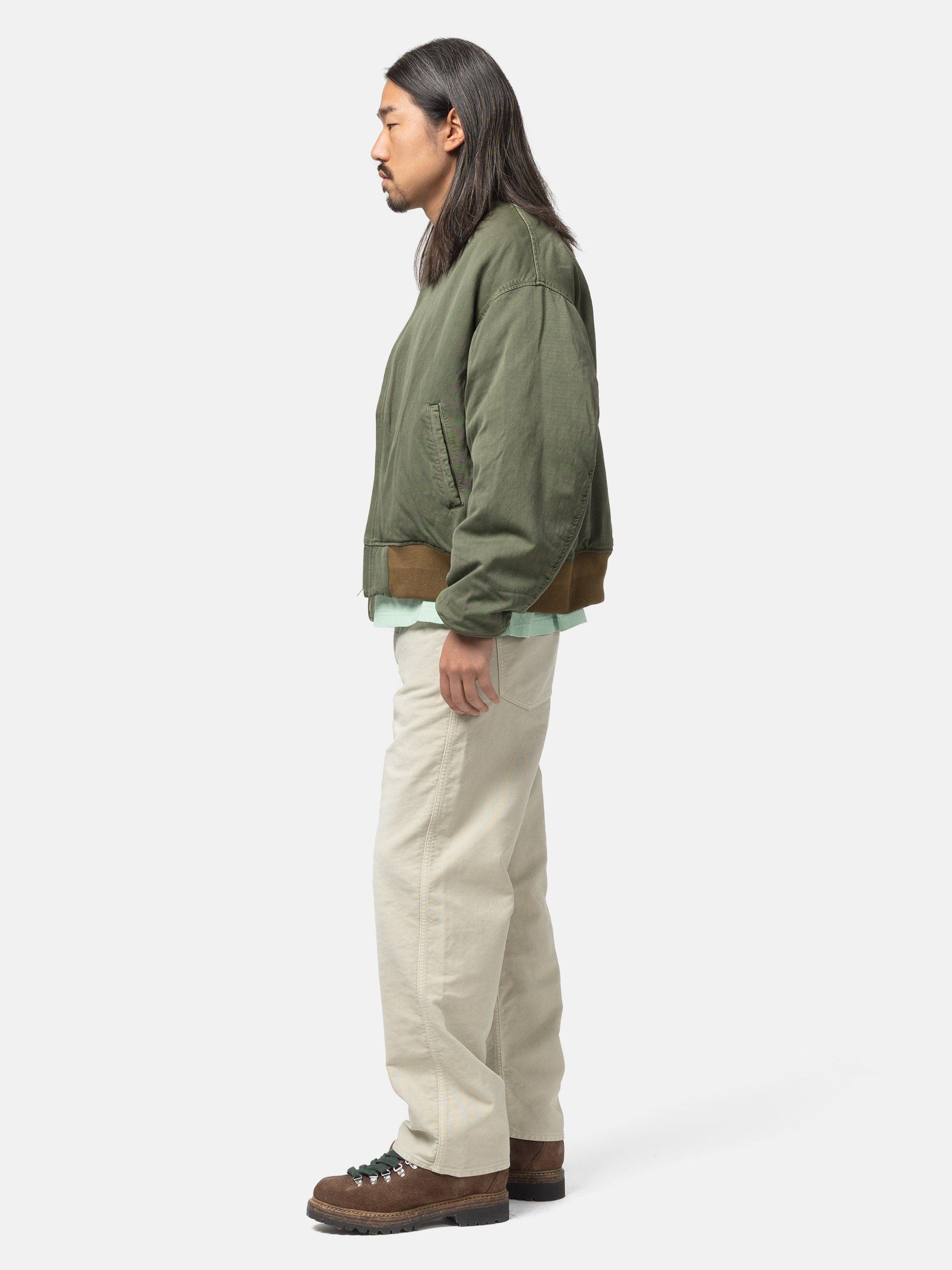 Visvim Fluxus 01 Wide G.Cords Ivory