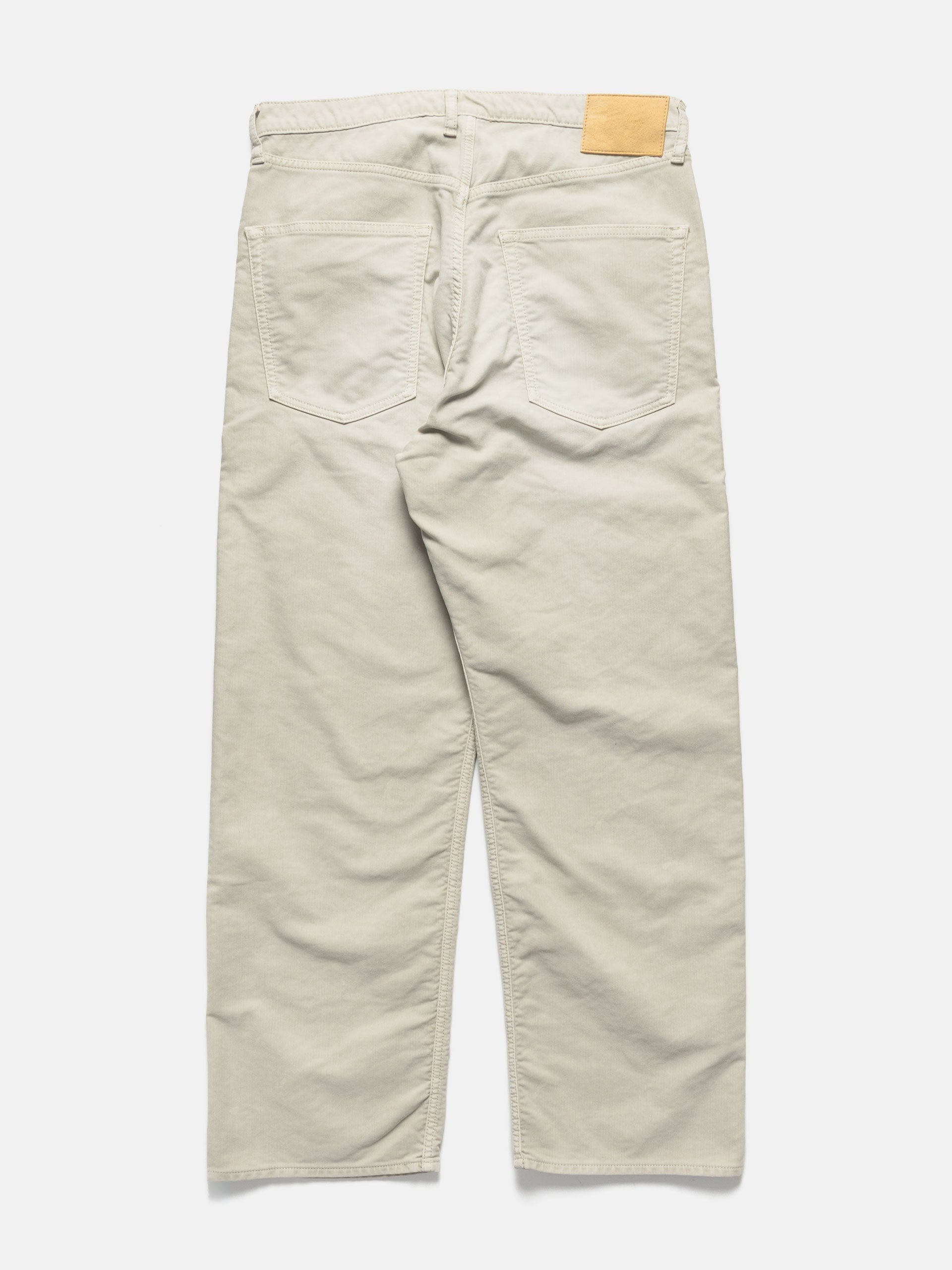 Visvim Fluxus 01 Wide G.Cords Ivory