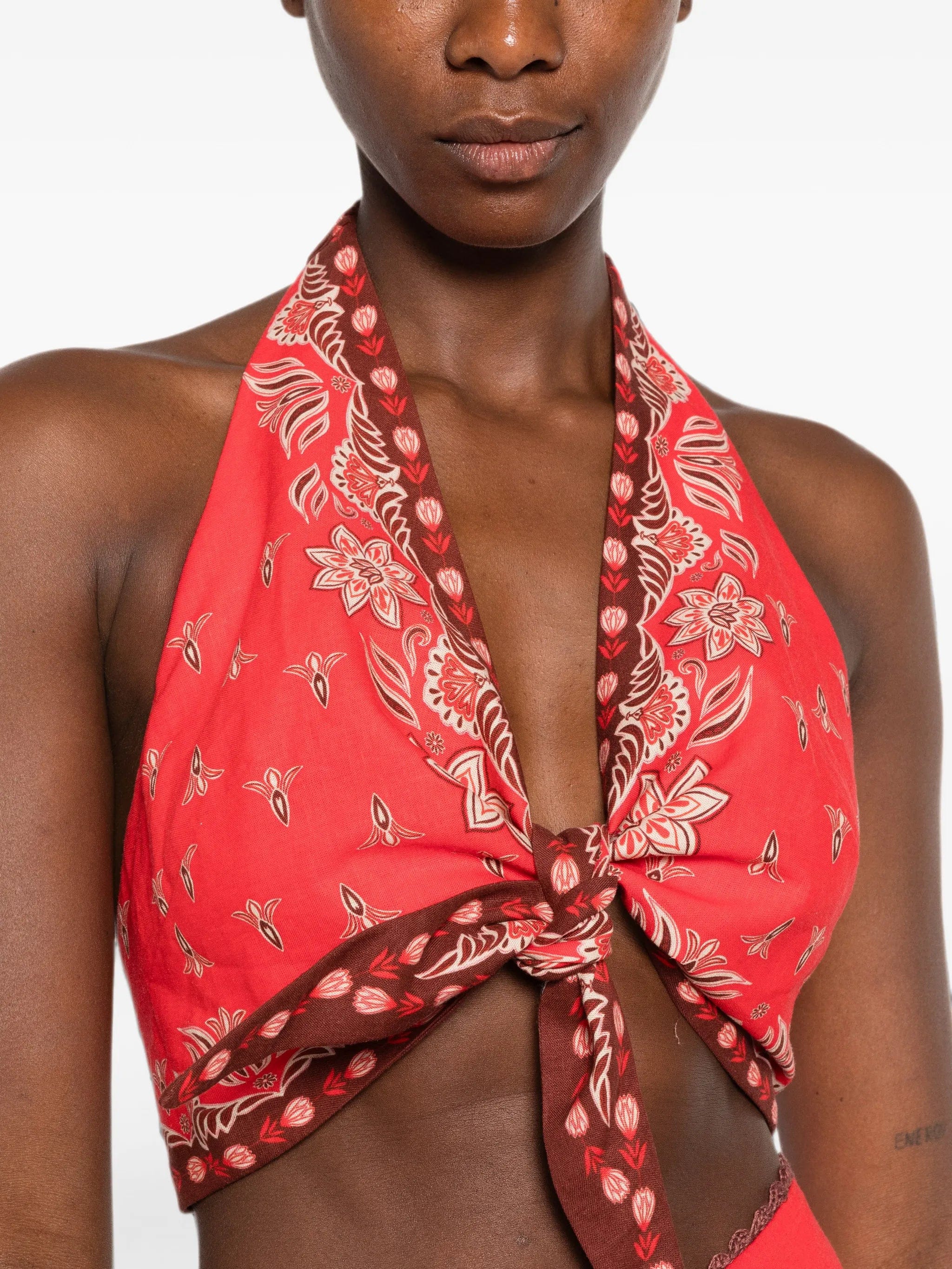 FARM Rio Ainika floral - print blouse