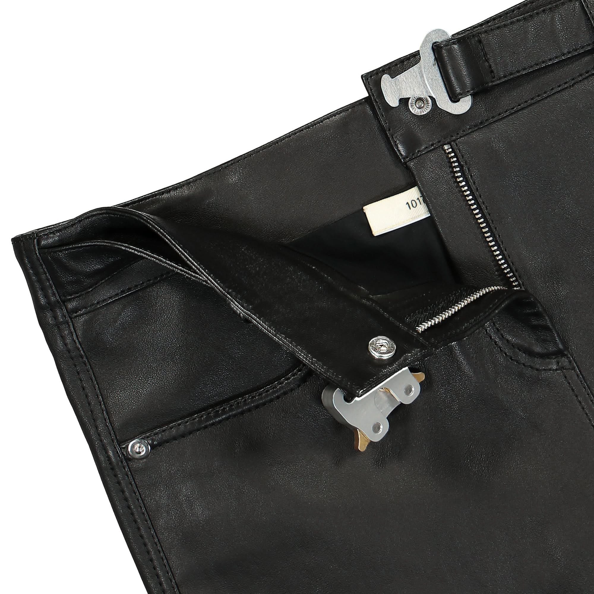 1017 Alyx 9SM Leather Buckle Mini Skirt