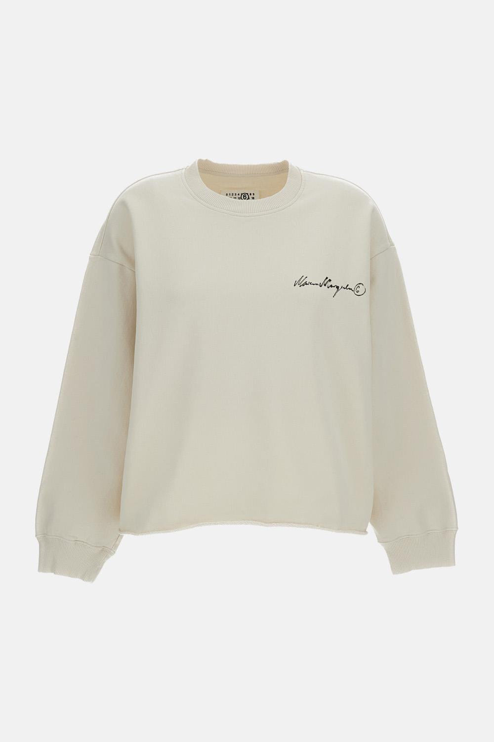MM6 Maison Margiela FELPA GIROCOLLO