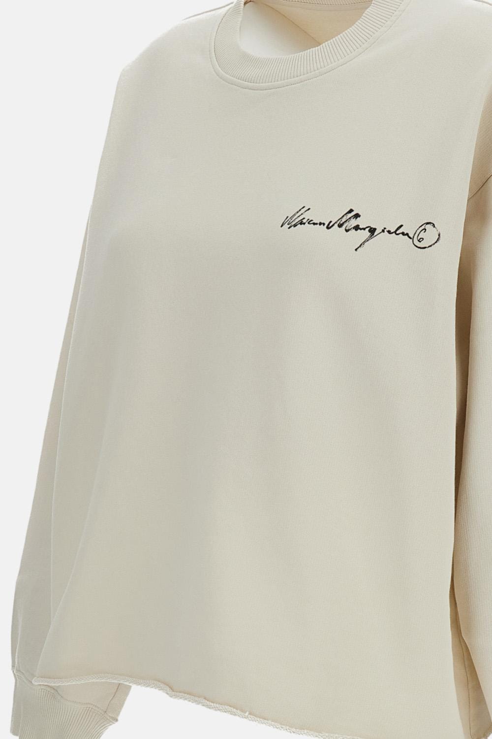 MM6 Maison Margiela FELPA GIROCOLLO