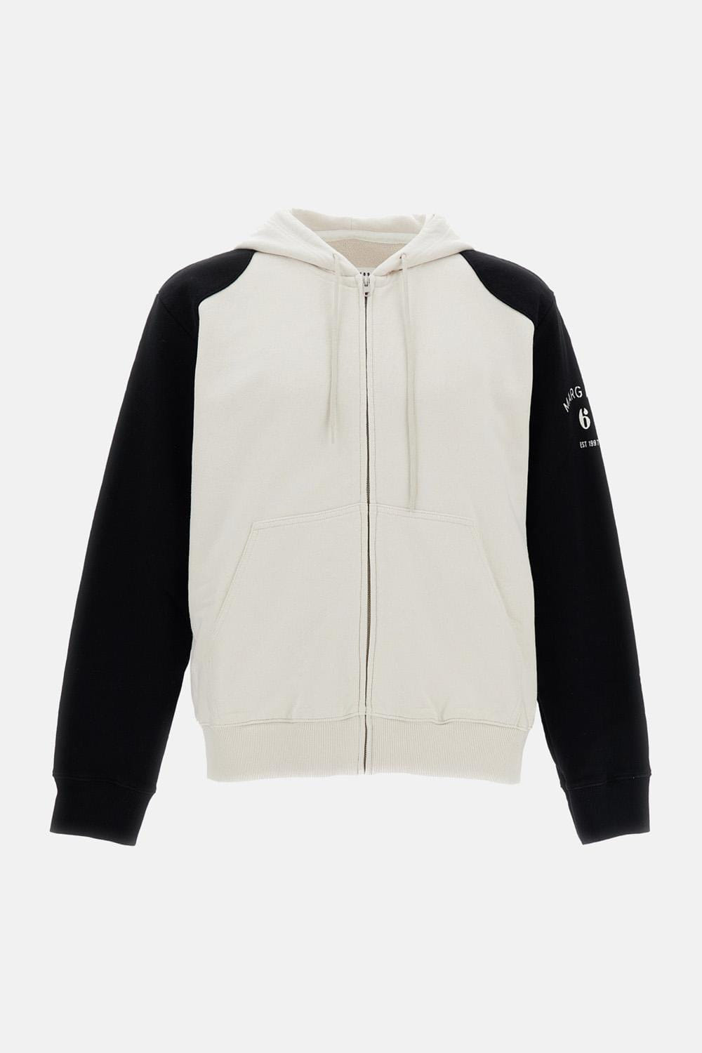 MM6 Maison Margiela FELPA CON ZIP