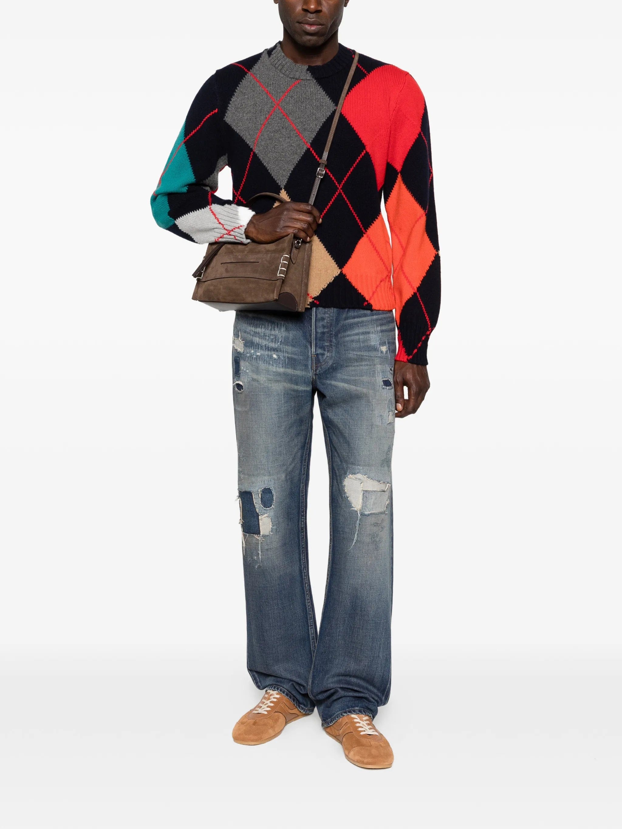 JW Anderson x JWA crew - neck sweater