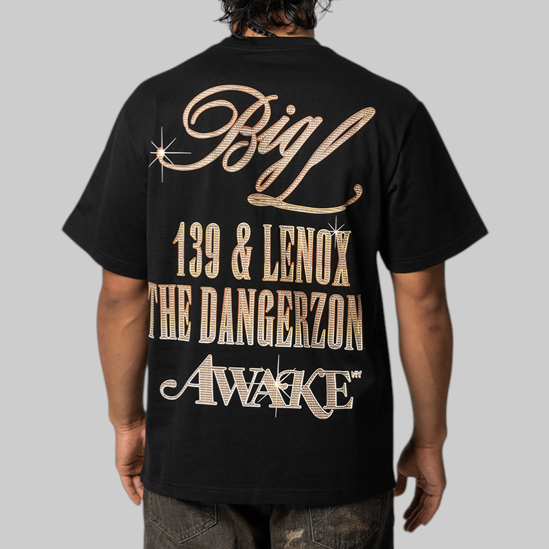 Awake NY Big L Ebonics T - Shirt - Black