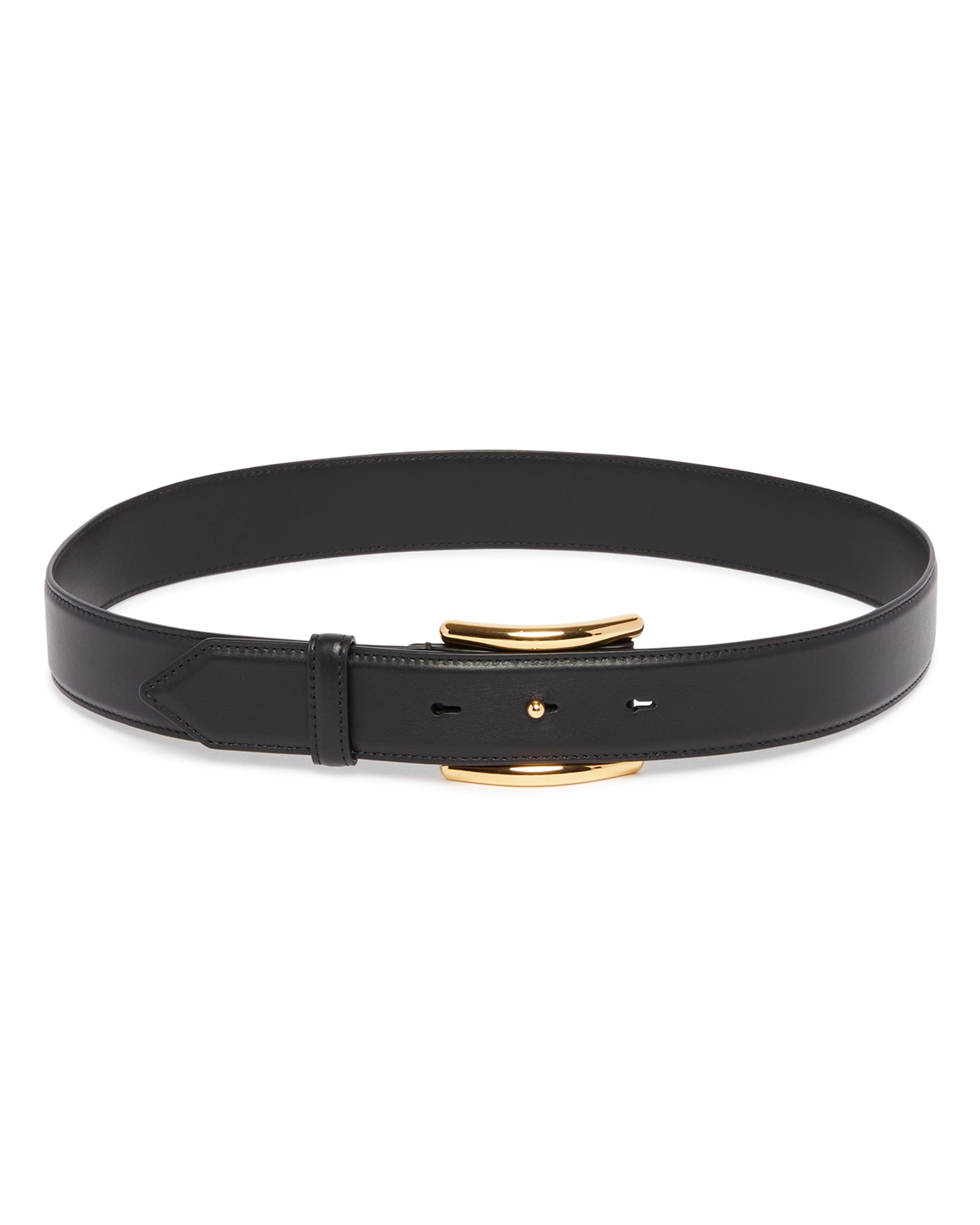 Alaia Cintura Curve In Pelle Nera