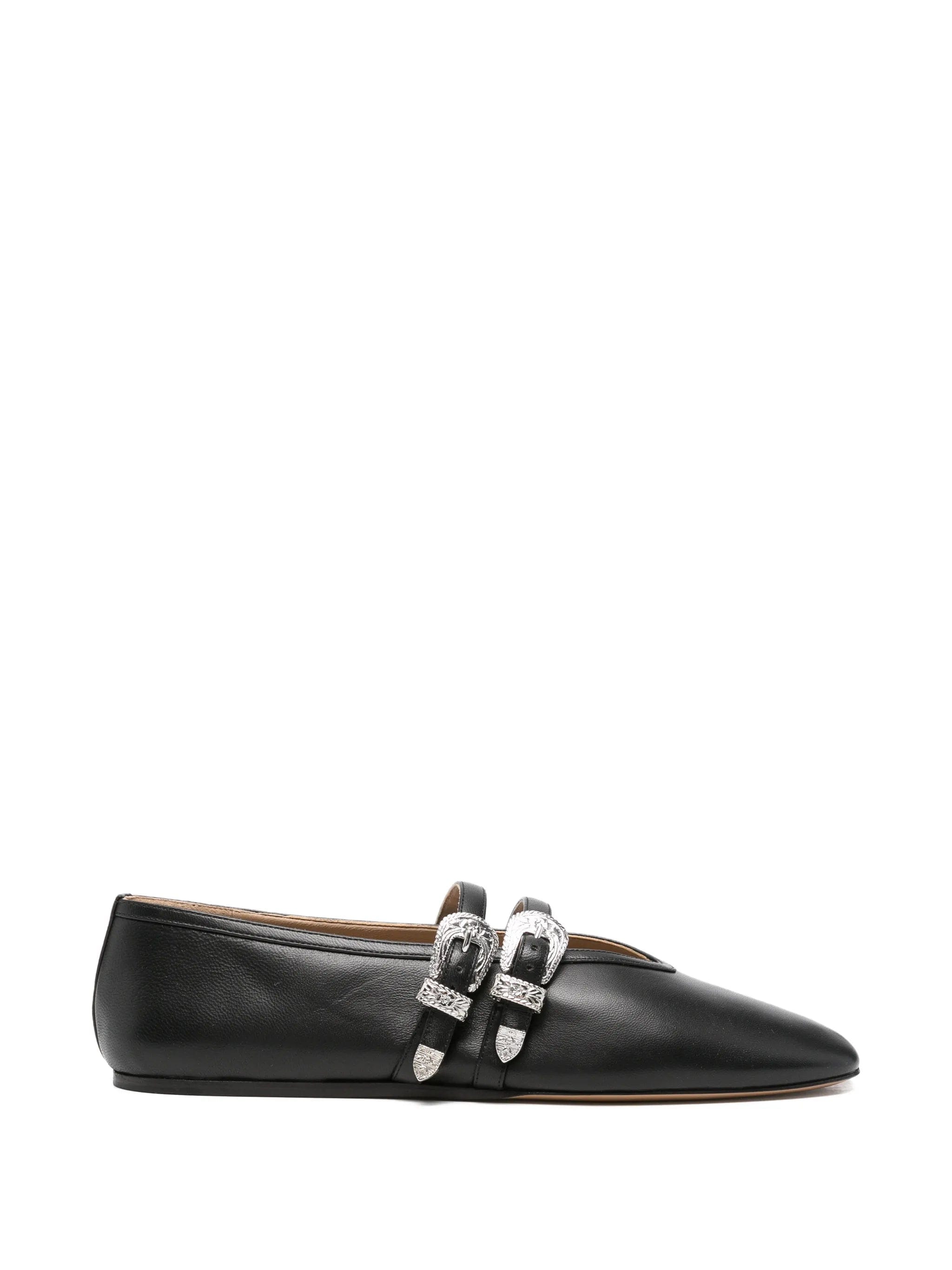 Le Monde Beryl Claudia buckle - detail ballet flats