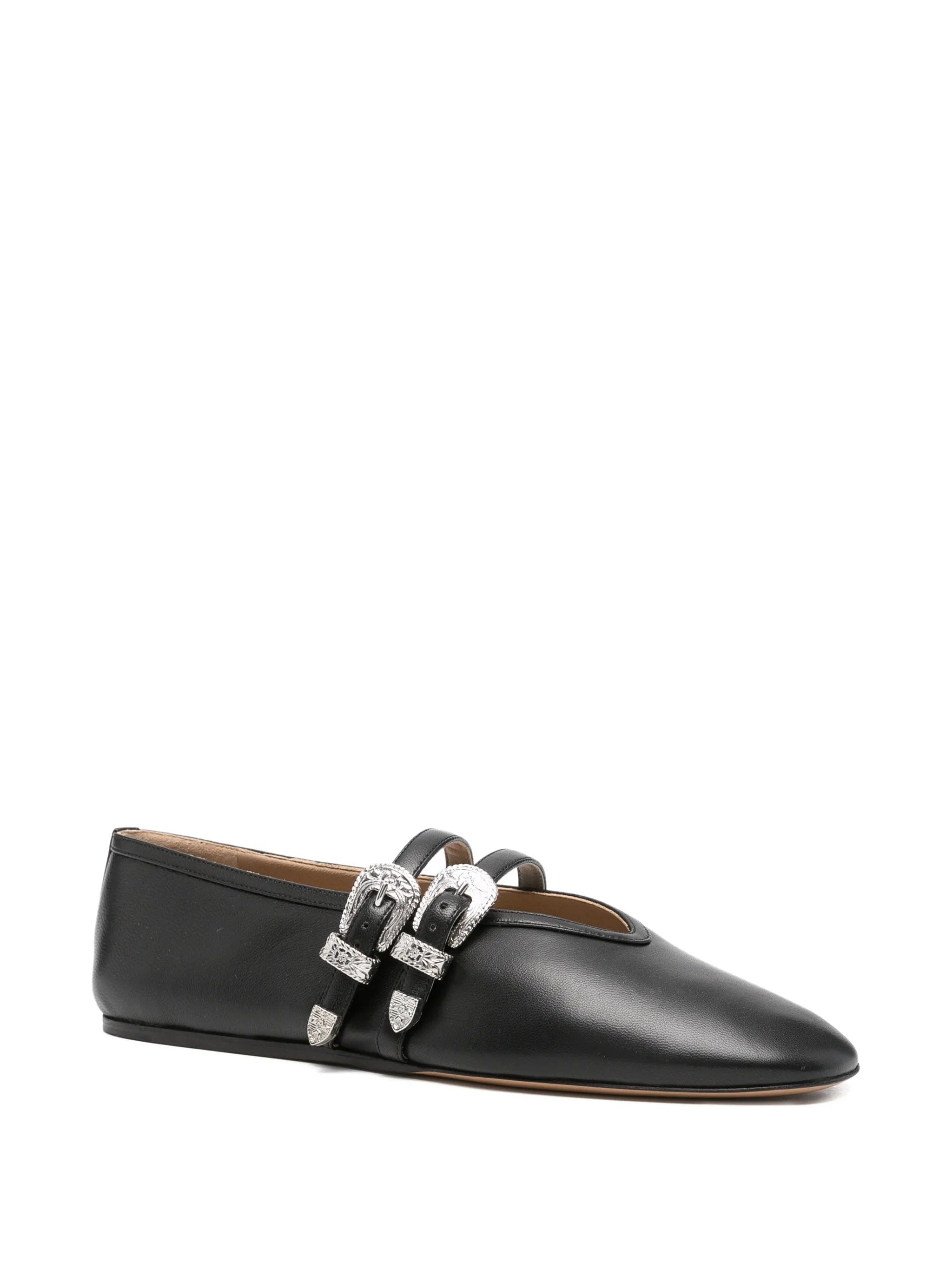 Le Monde Beryl Claudia buckle - detail ballet flats