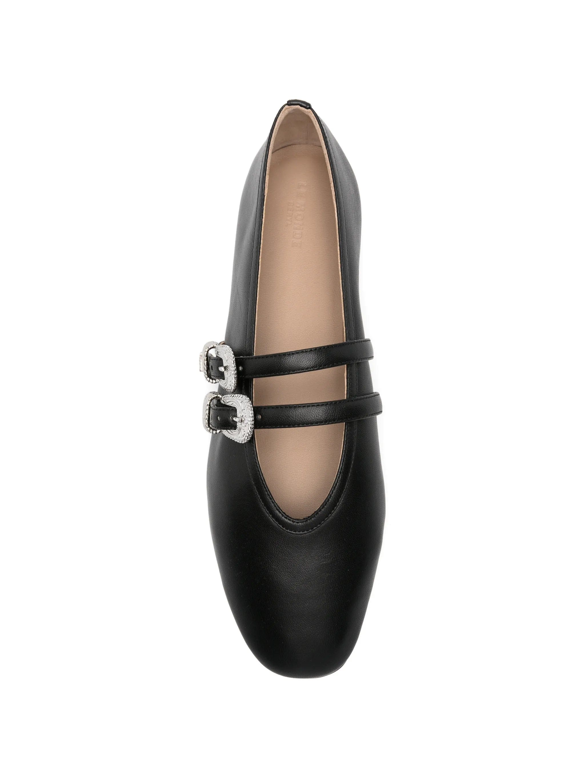 Le Monde Beryl Claudia buckle - detail ballet flats