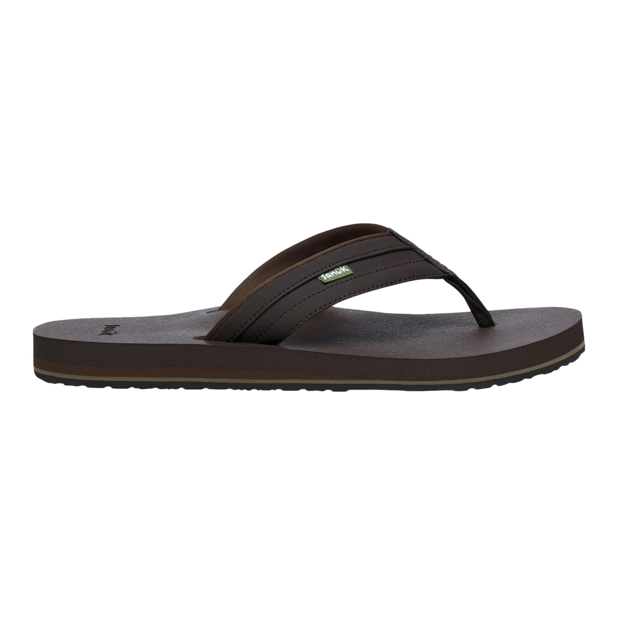 DKB Sanuk Ziggy Dark Brown 1116734 - DKB Men's