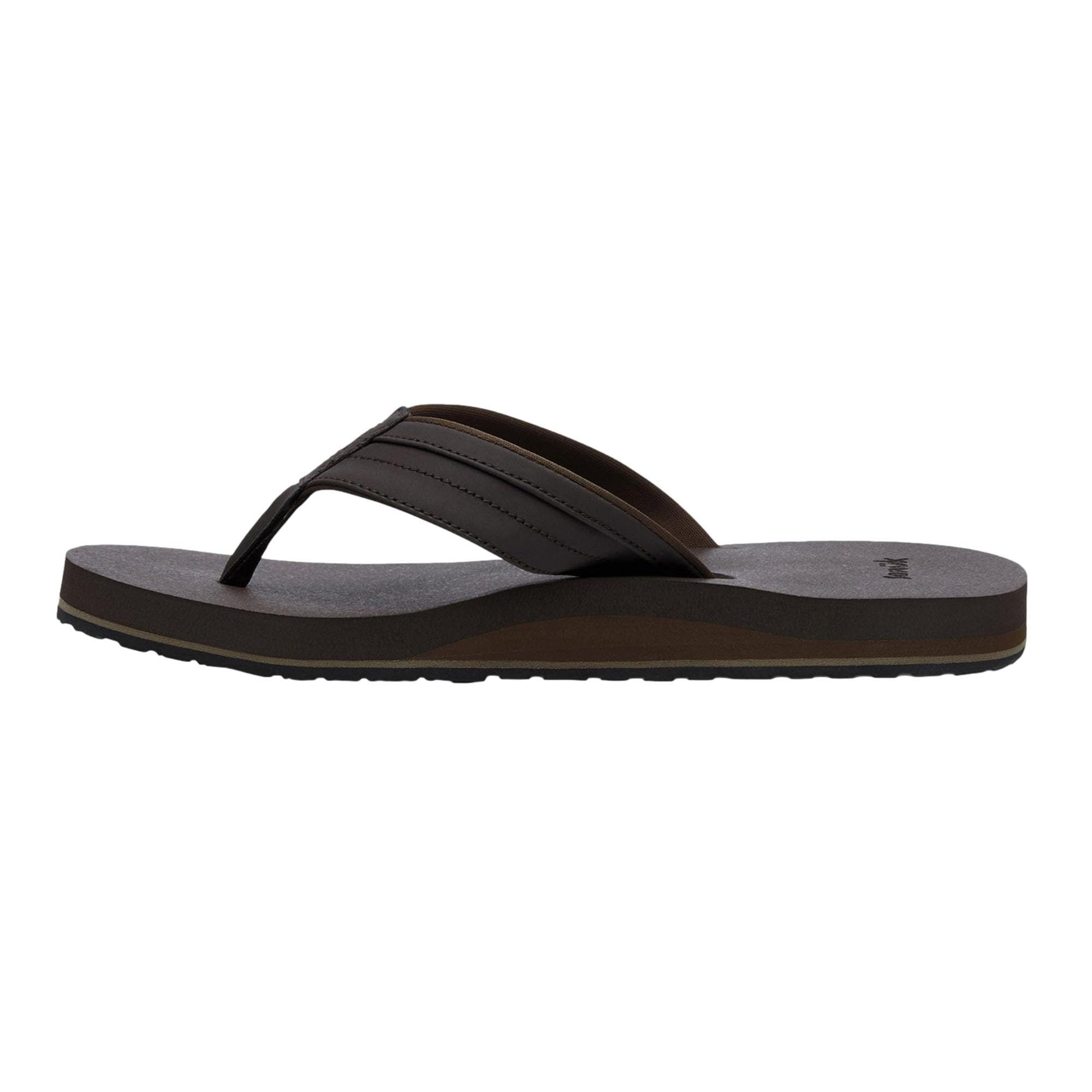 DKB Sanuk Ziggy Dark Brown 1116734 - DKB Men's