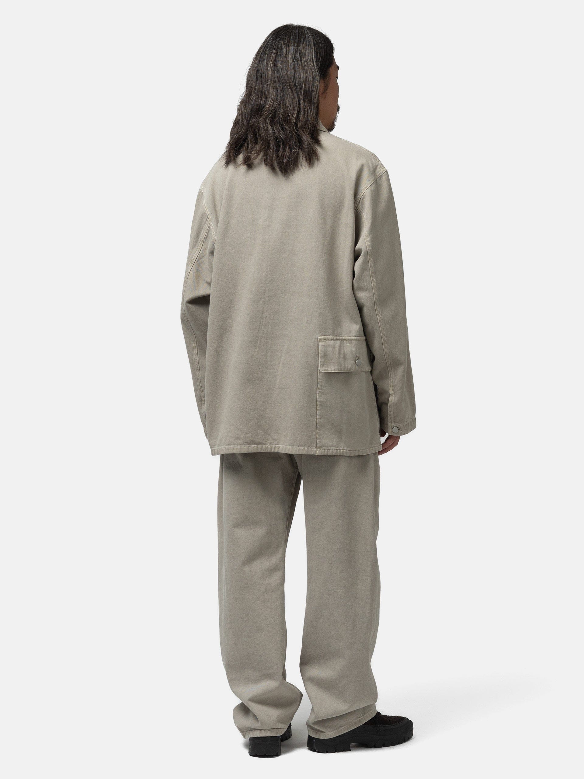 Lemaire Utility Overshirt Moonstone