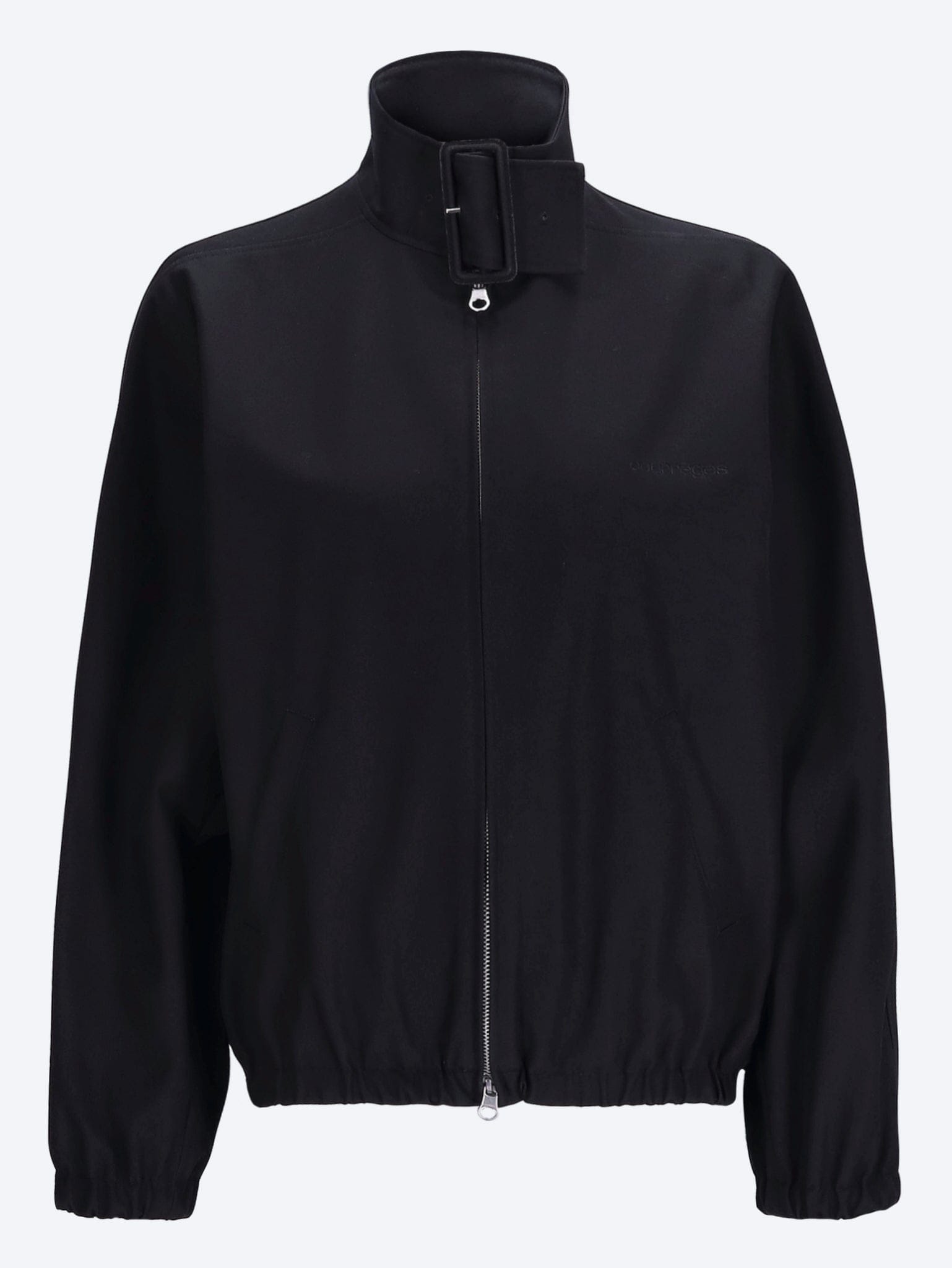 Courreges Buckle zipped bomber jacket