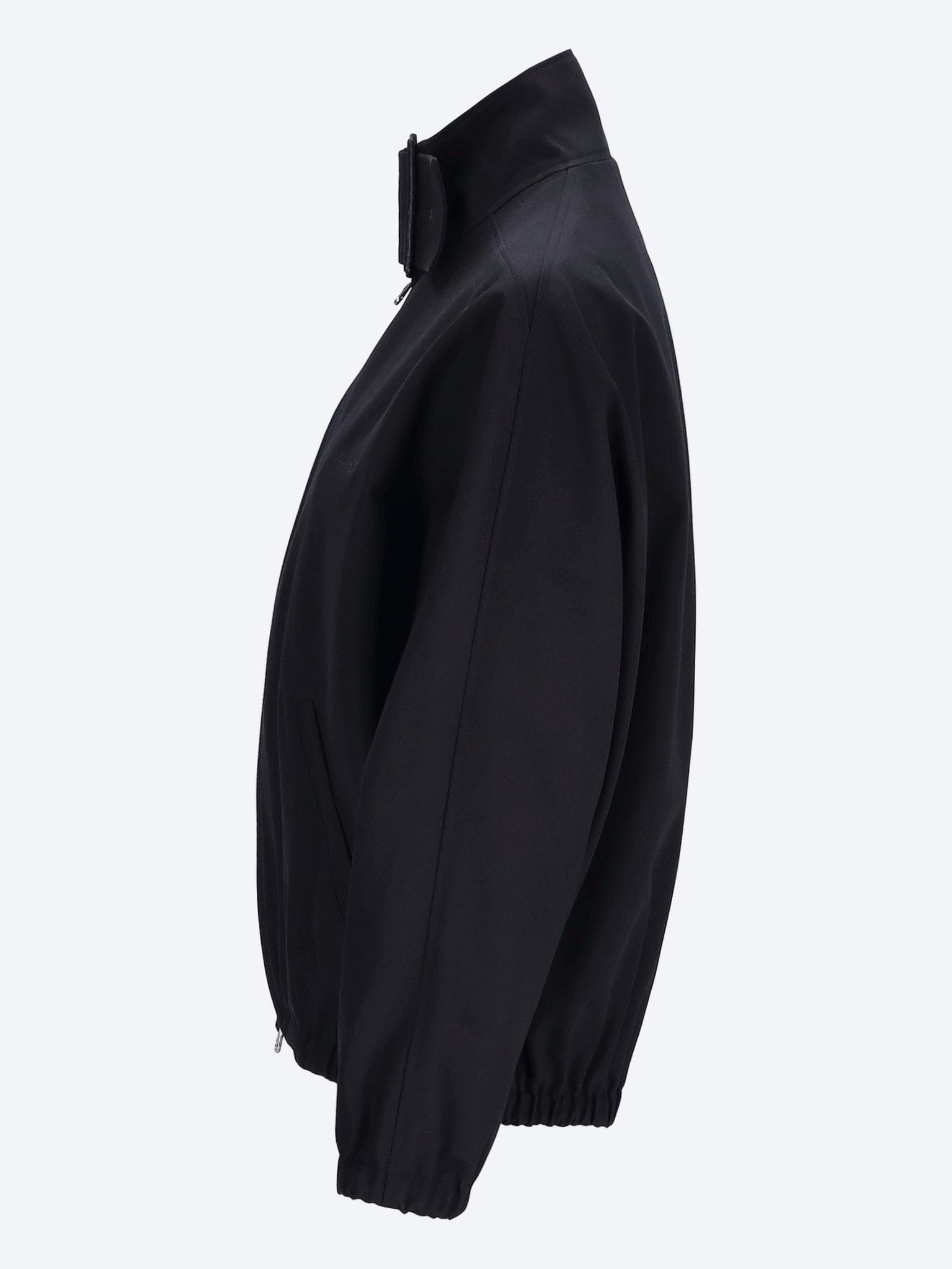 Courreges Buckle zipped bomber jacket