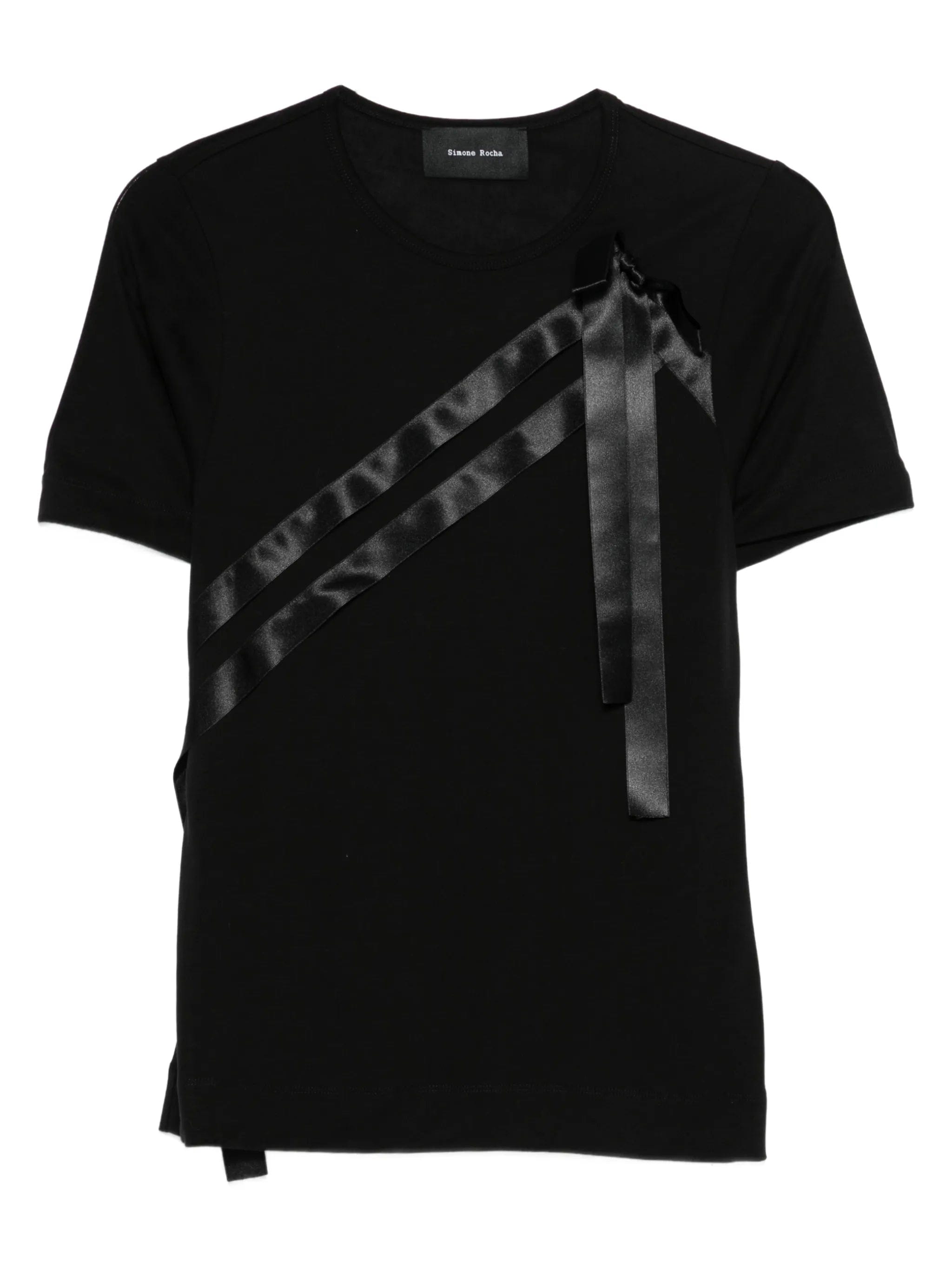 Simone Rocha bow sash T - shirt