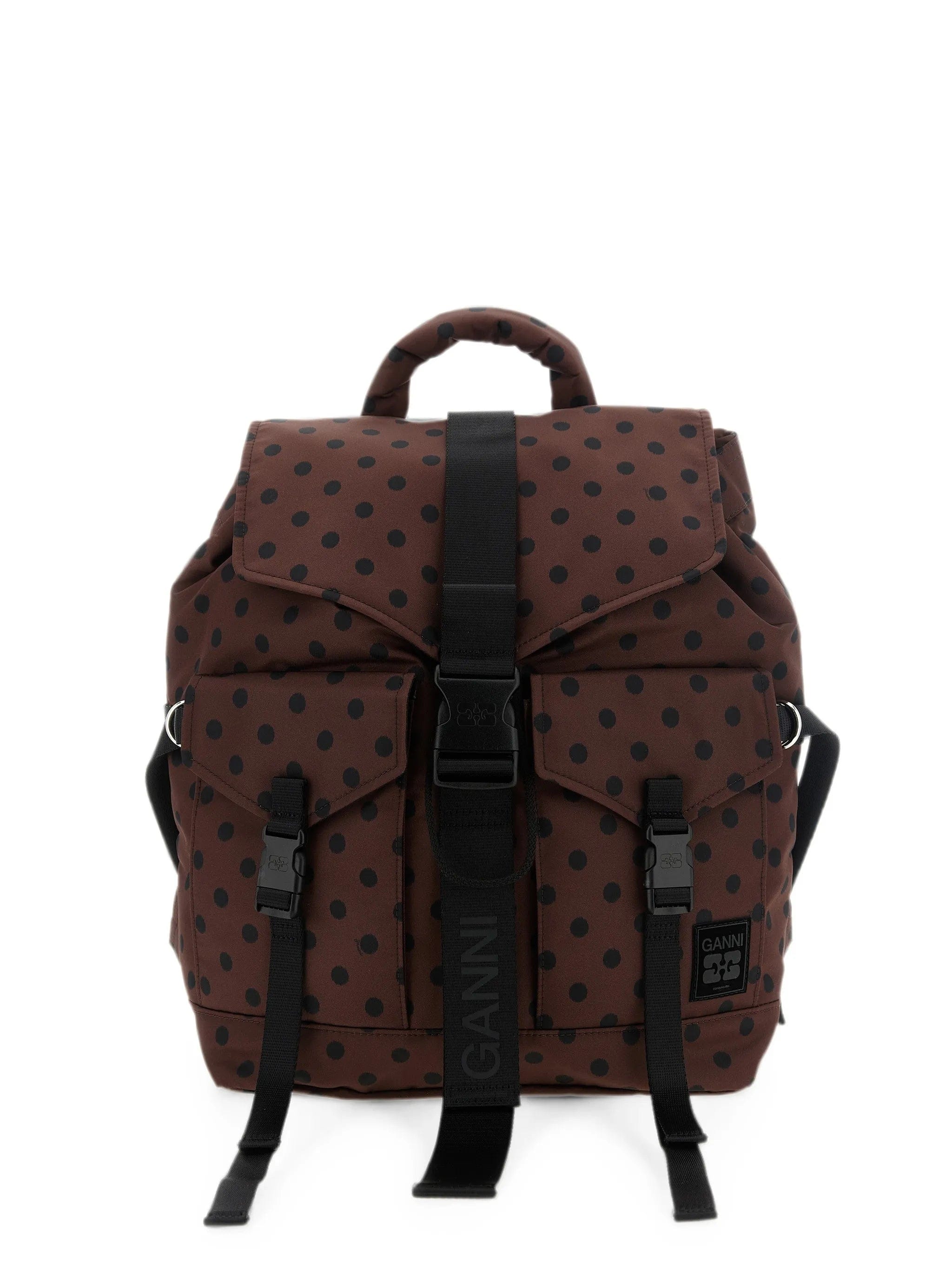 GANNI polka - dot backpack