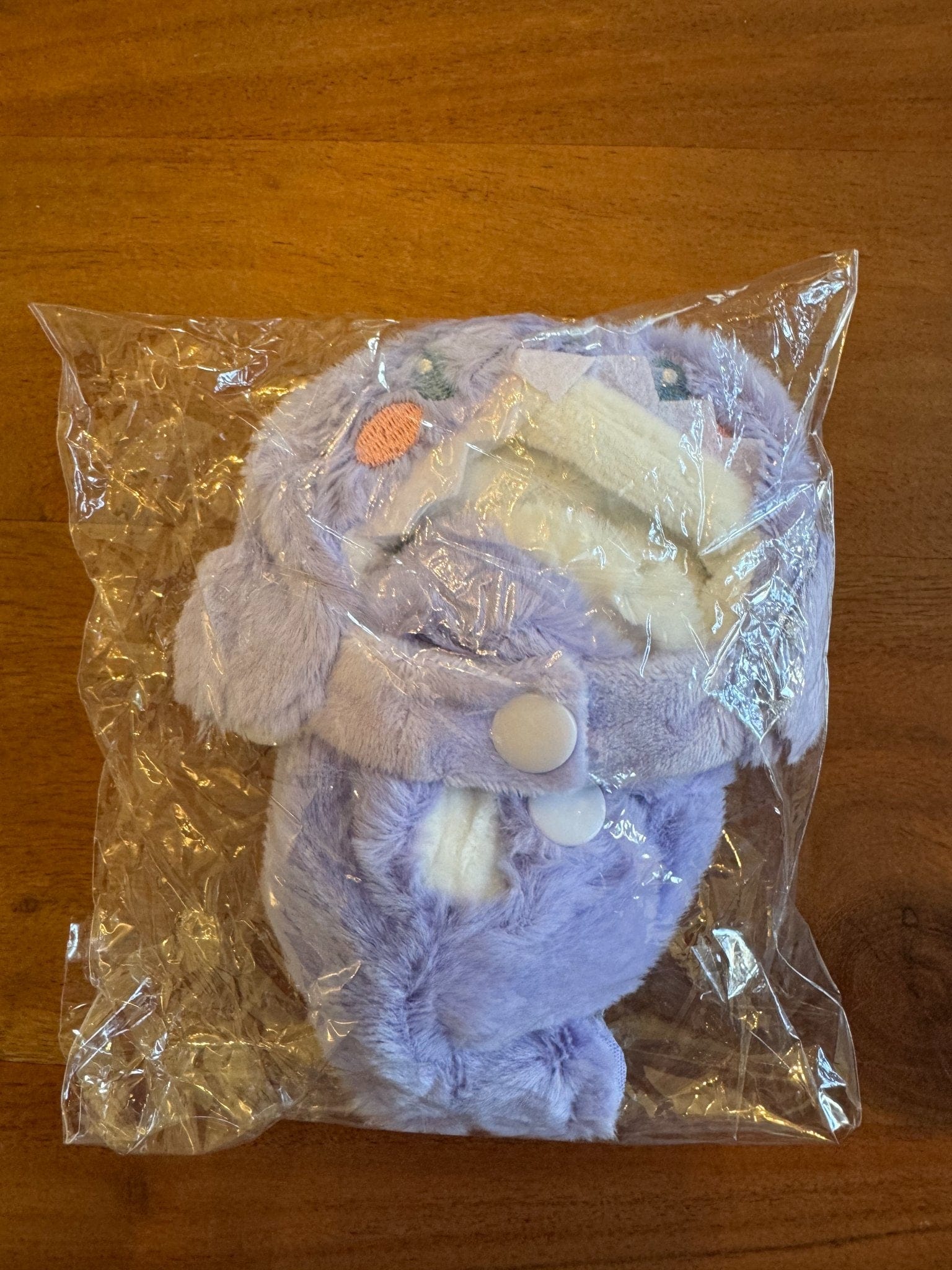 Bigcarrot Purple Shark - Labubu Clothes for Have a Seat