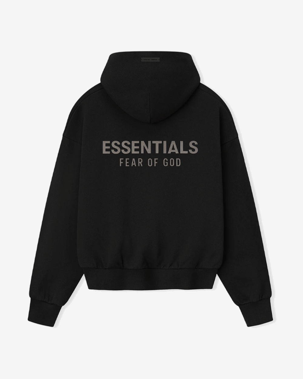 FOG ESSENTIALS SS25 CLASSIC JET BLACK HOODIE