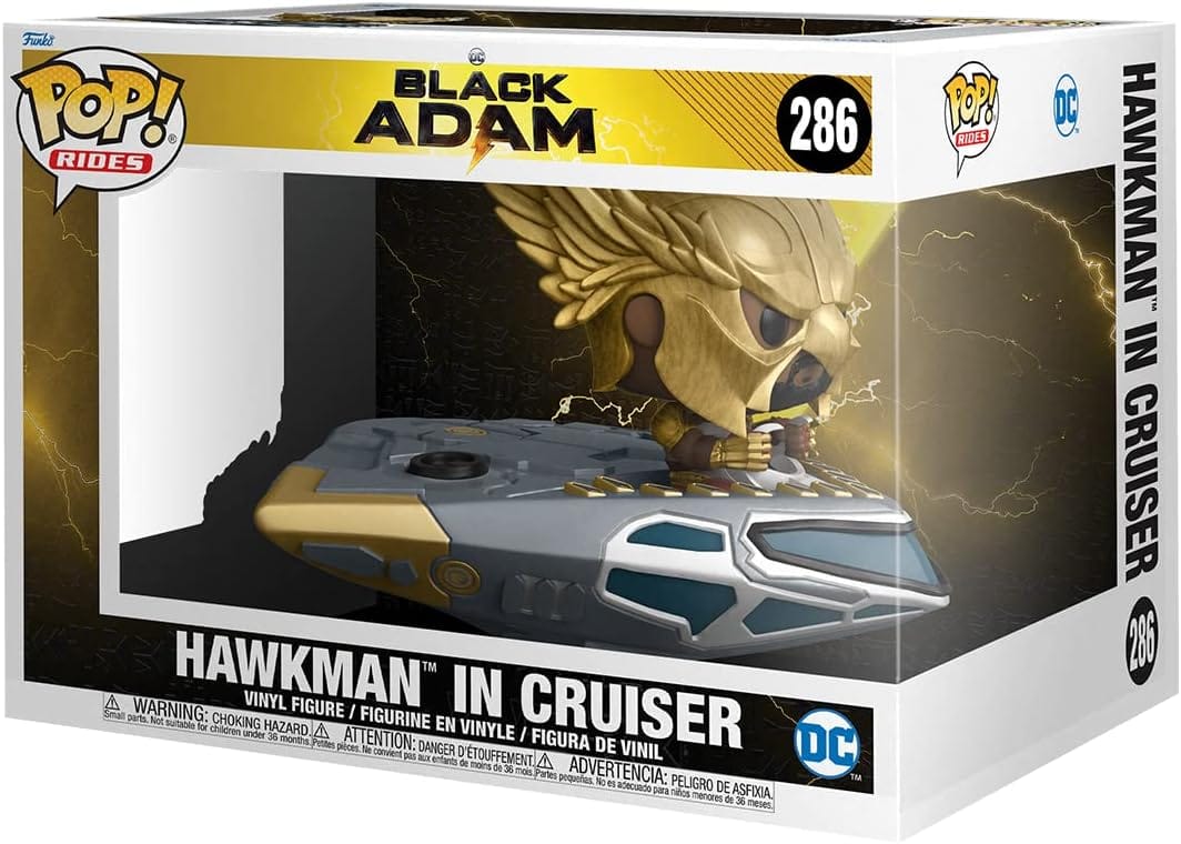 Funko Pop! Ride Super Deluxe 286 - Hawkman in Cruiser