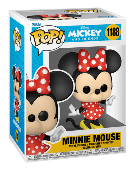 Funko Pop! 1188 Disney Classics Mickey and Friends - Minnie Mouse Figure