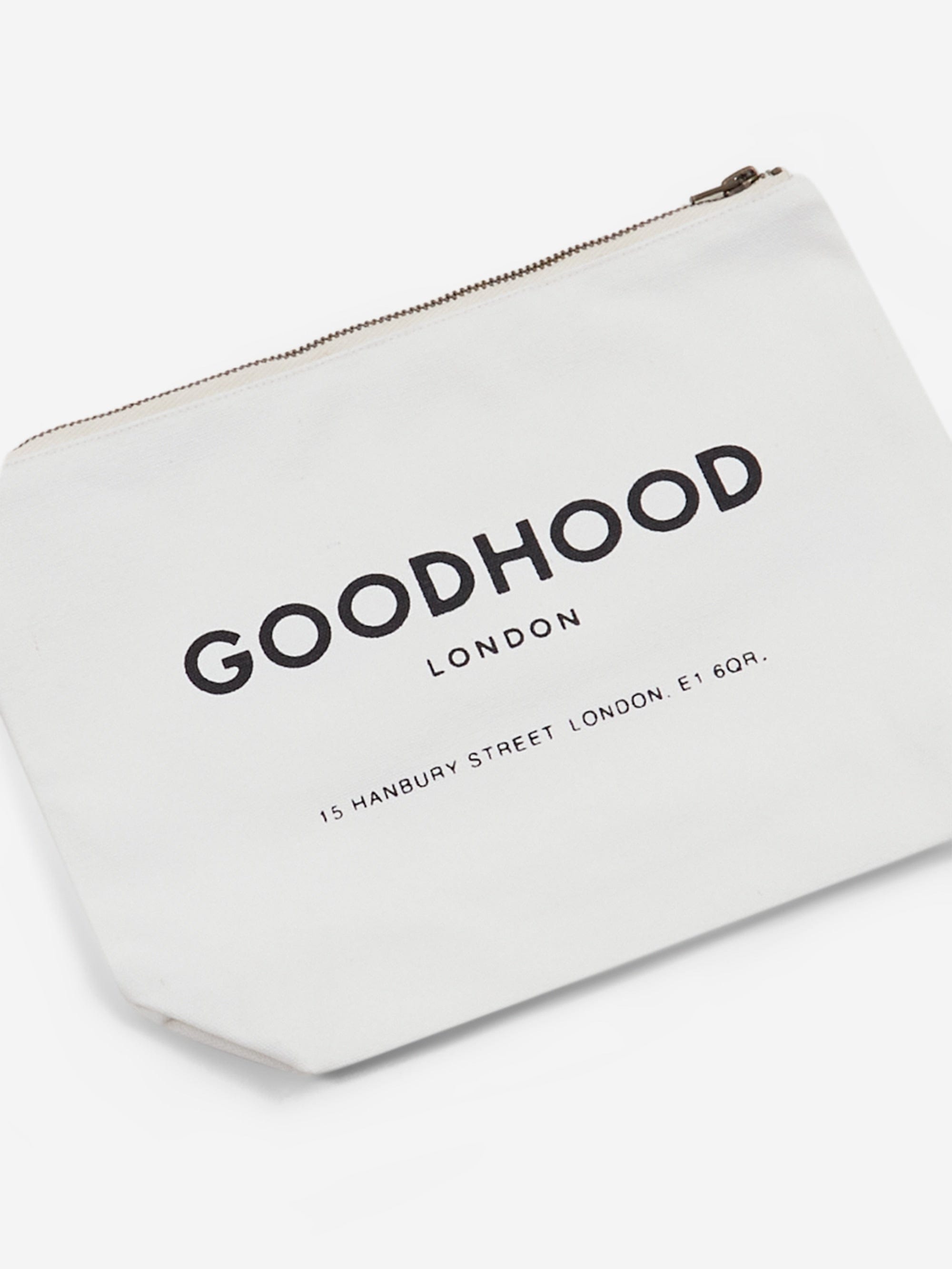 Goodhood London Zip Pouch - Canvas