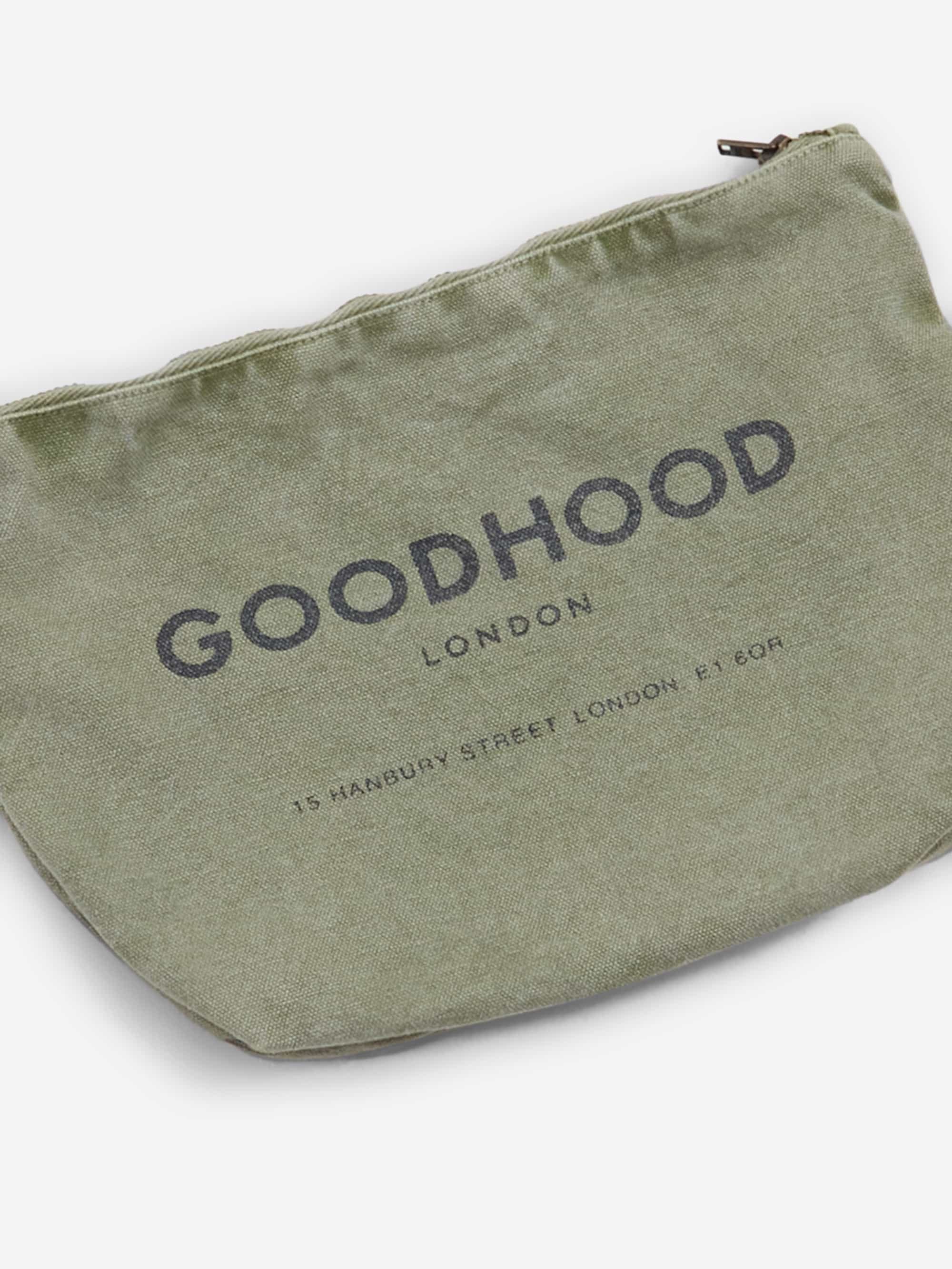 Goodhood London Zip Pouch - Olive