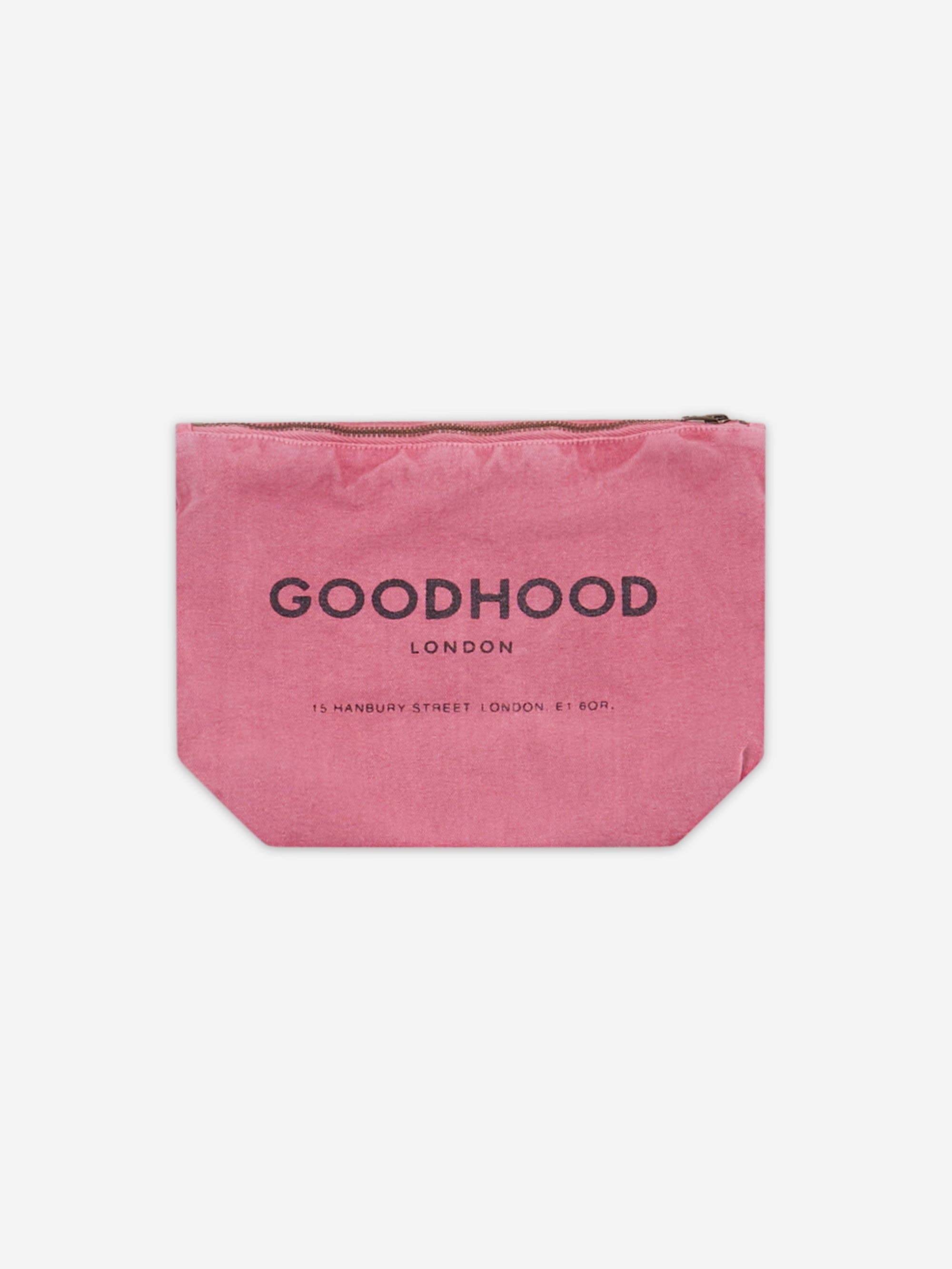 Goodhood London Zip Pouch - Pink
