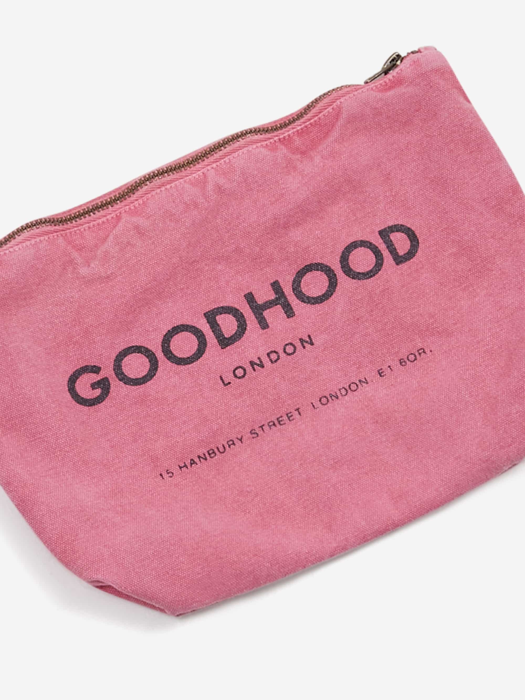 Goodhood London Zip Pouch - Pink