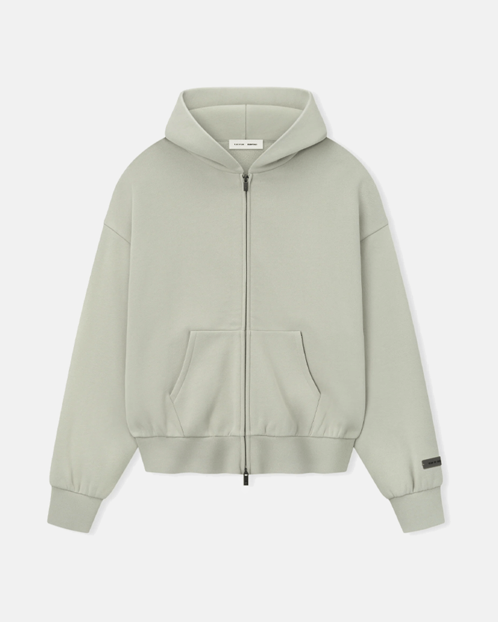 FOG ESSENTIALS SS25 CLASSIC ABBEY STONE ZIP HOODIE