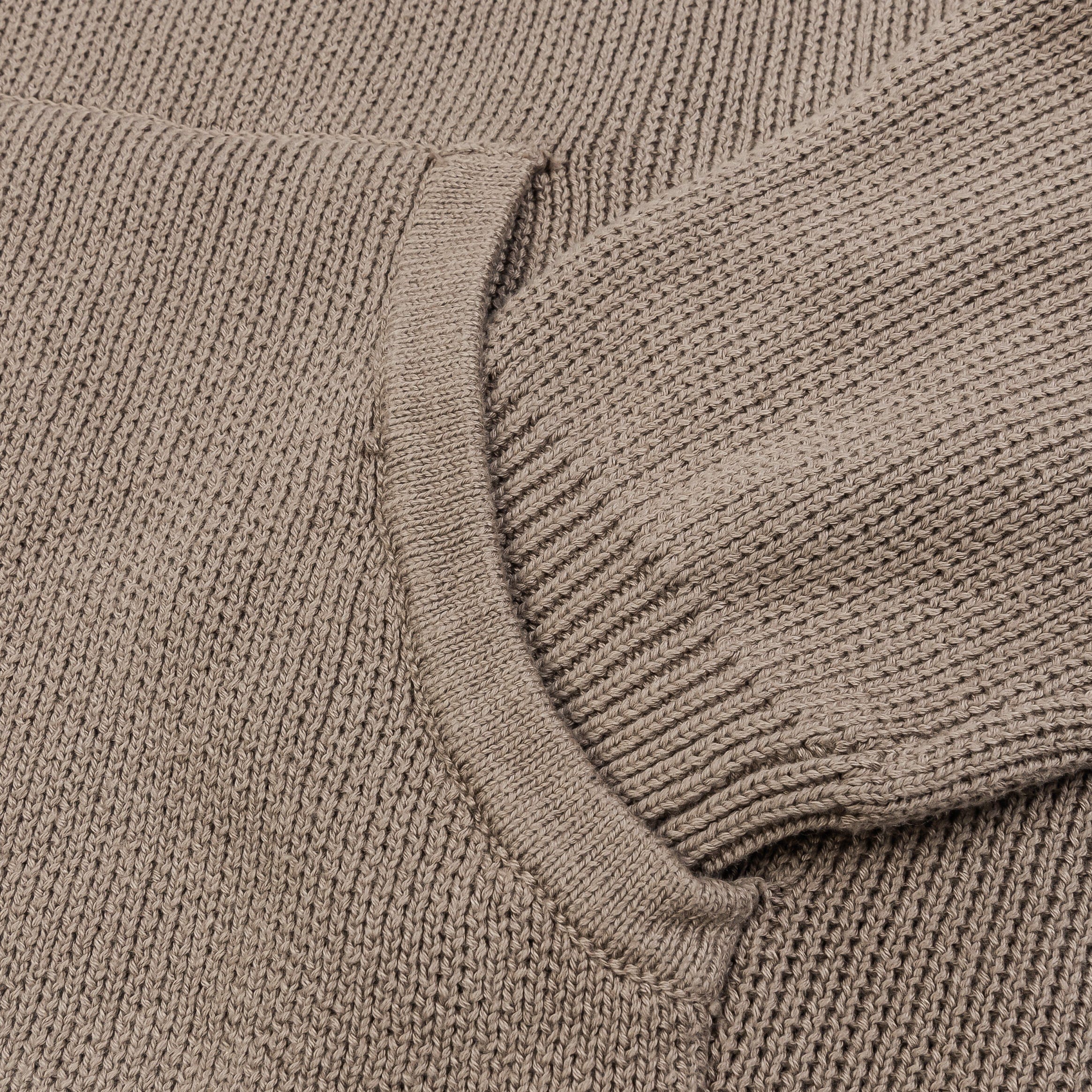 Maison Article Knit Pullover Mens Hoodie (Taupe)