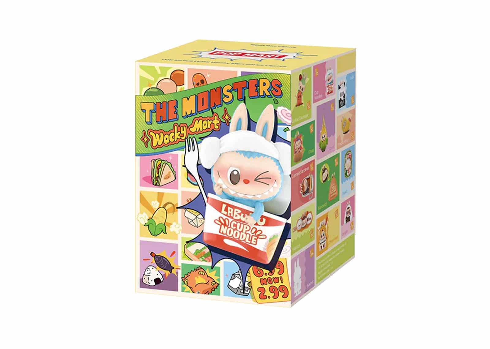 Pop Mart (labubu) The Monsters Wacky Mart Series Figure Single Blind Box