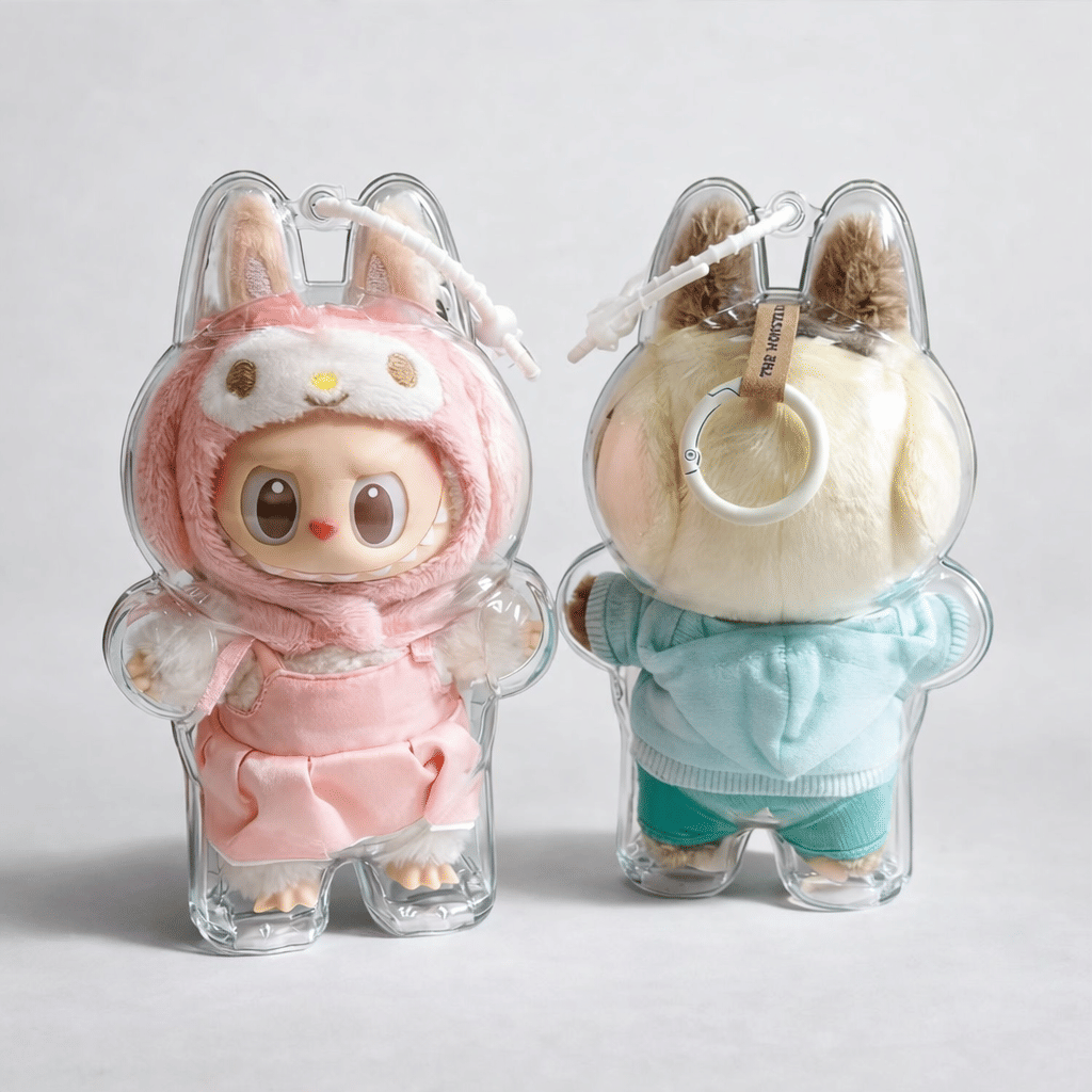 Hello Kitty Acrylic Protector for Labubu × Hello Kitty and Friends Series