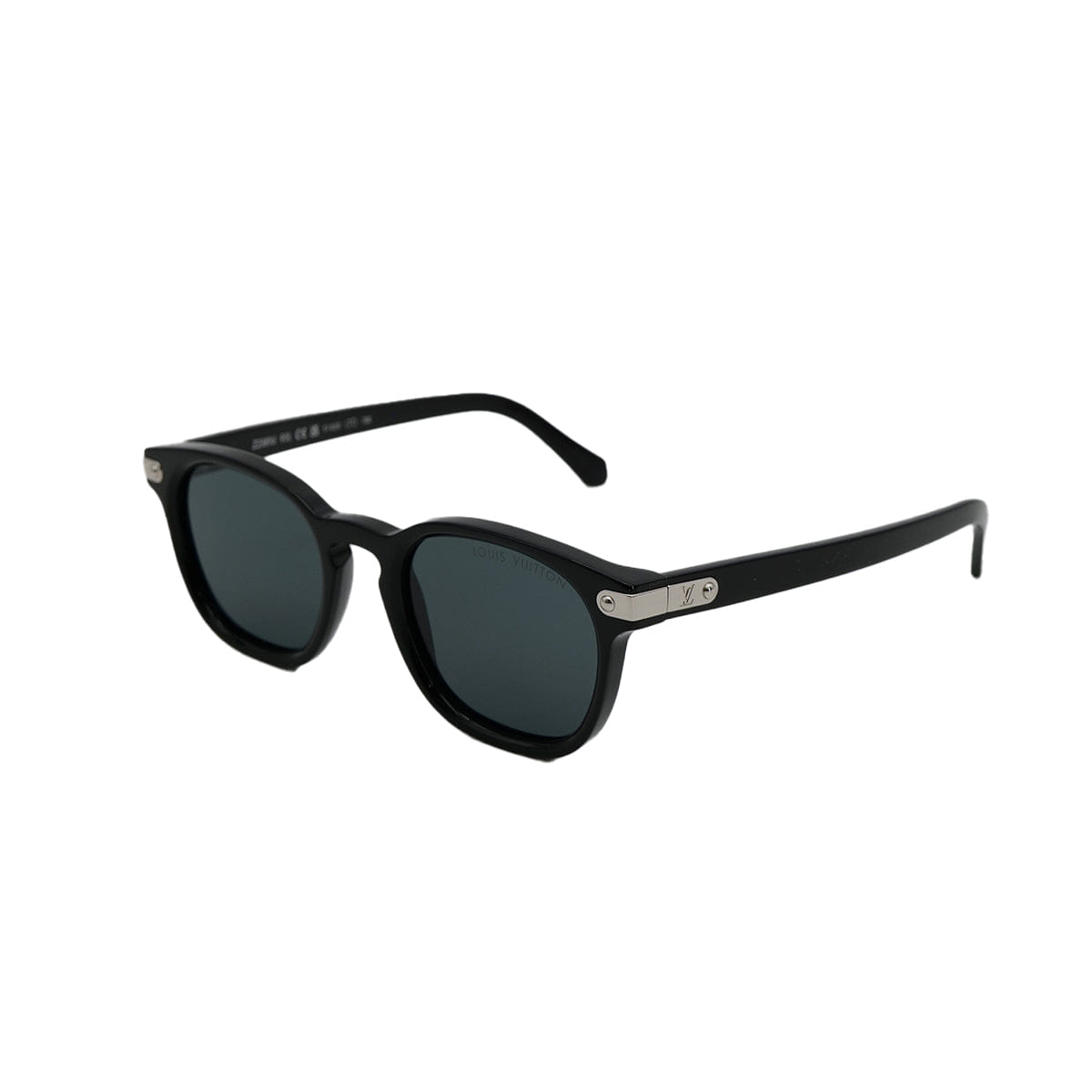 Luxury Promise Japan LOUIS VUITTON LV SIGNATURE SQUARE ROUND SUNGLASSES BLACK Z2381U 90311962