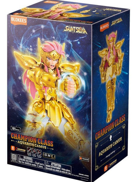 Funko Pop Blokees Saint Seiya Champion Class Aquarius Camus Model Kit