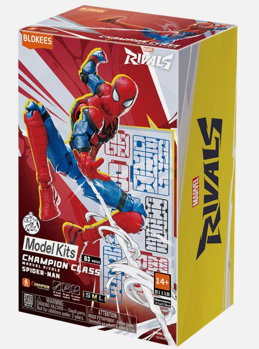 Funko Pop Blokees Marvel Rivals Spider - Man Champion Class Model Kit
