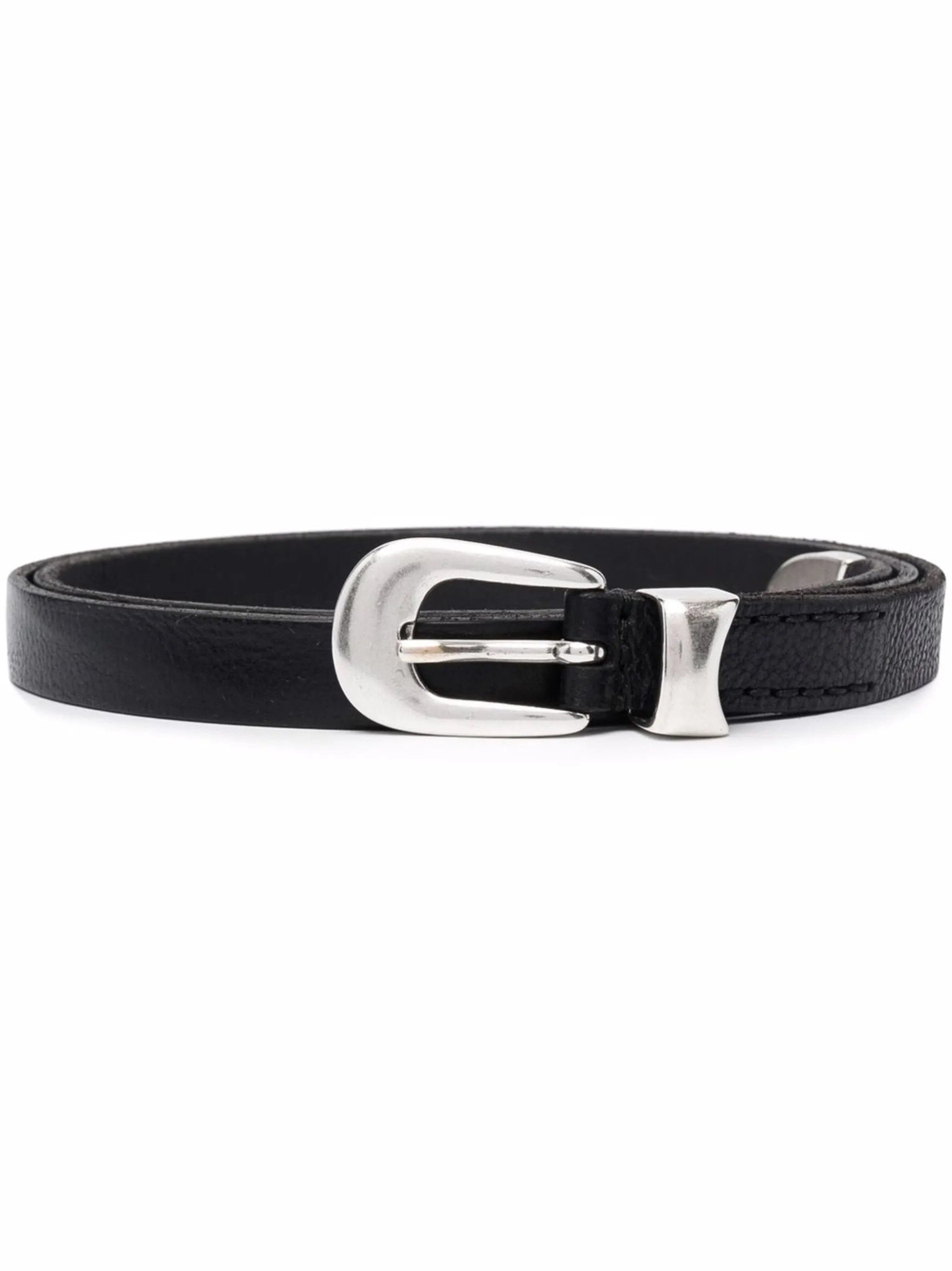 OUR Legacy buckle - fastening leather belt