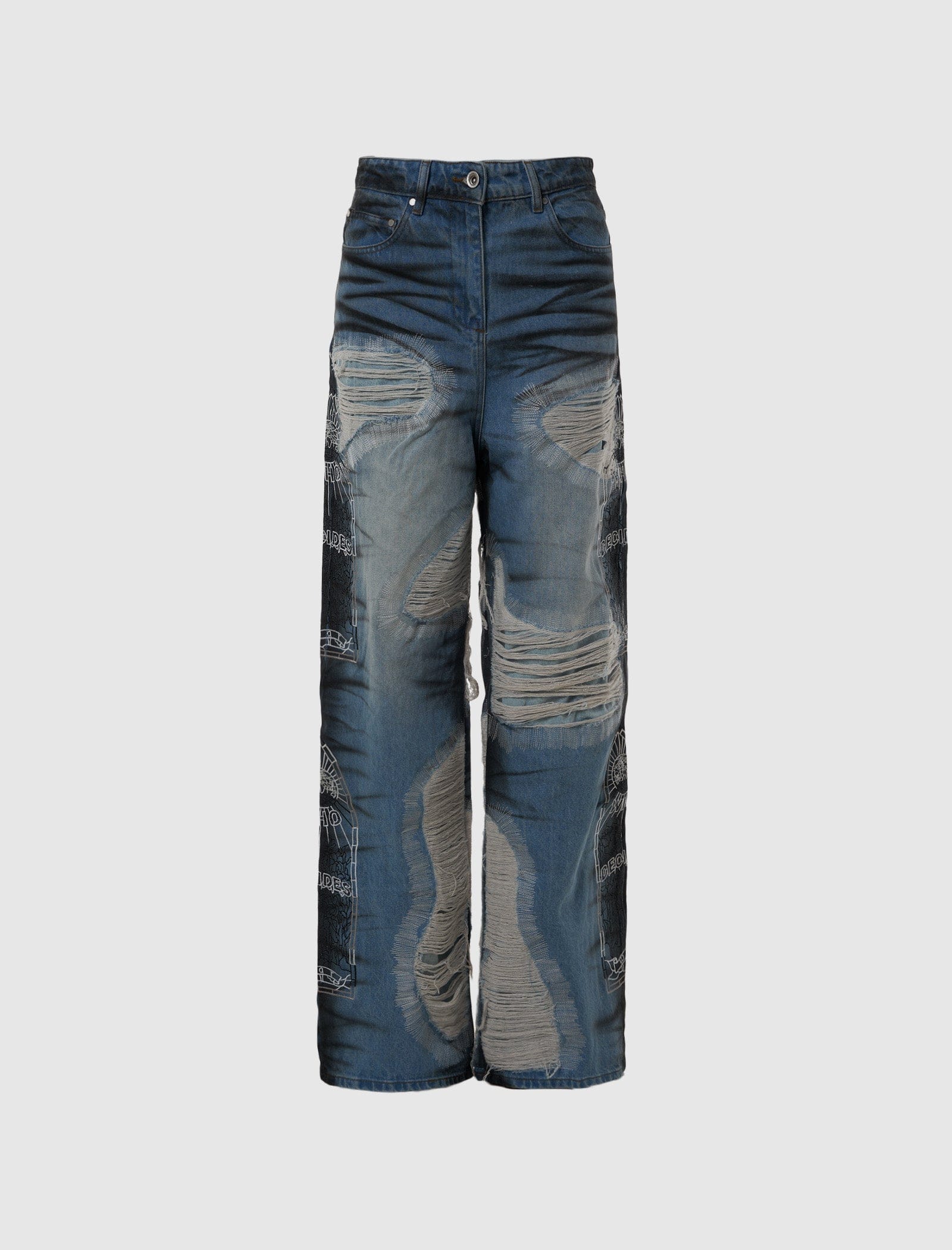 WHO Decides WAR WOMEN'S NOIR STRIPE DENIM