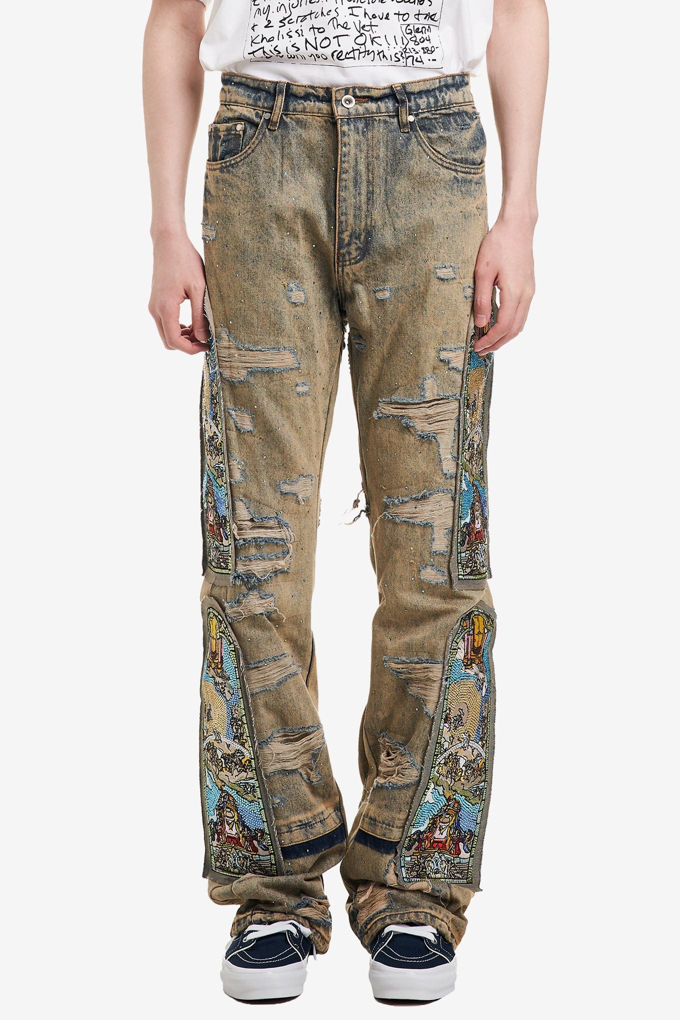 WHO Decides WAR UNFURLED DENIM PANT