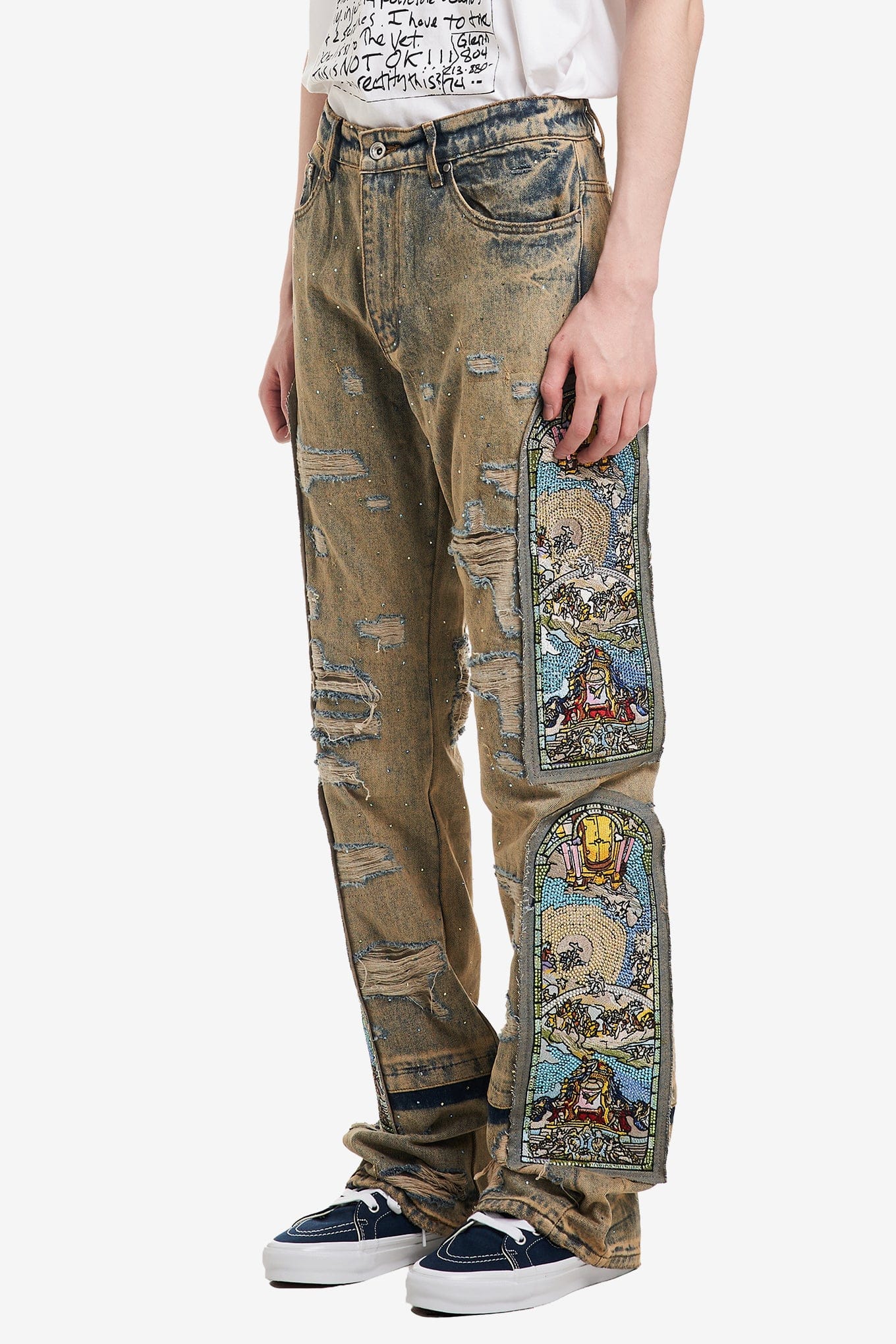 WHO Decides WAR UNFURLED DENIM PANT