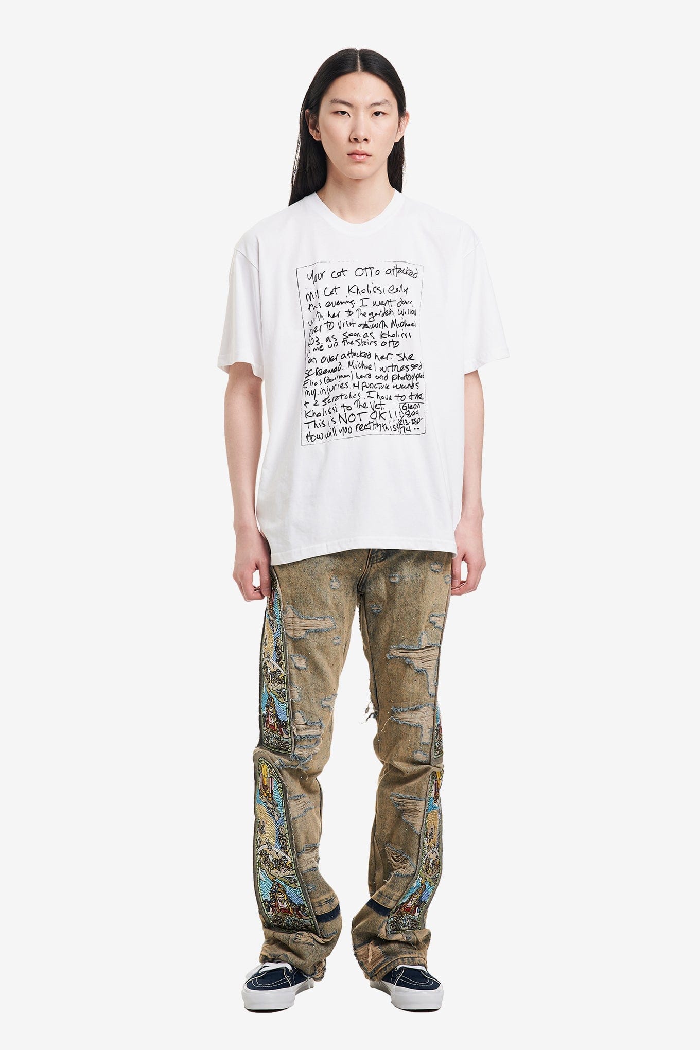 WHO Decides WAR UNFURLED DENIM PANT