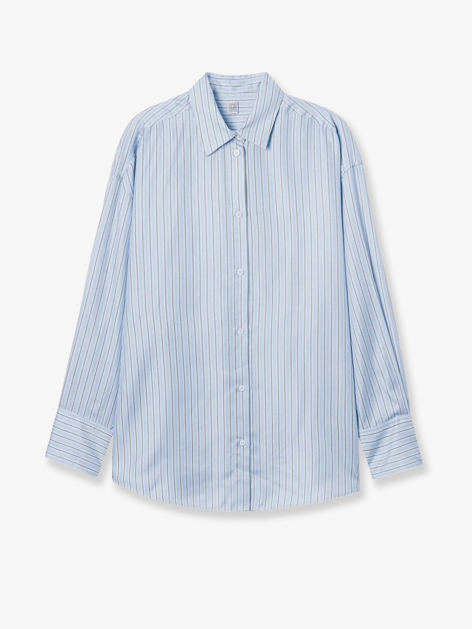 Toteme Silk shirt with striped pattern