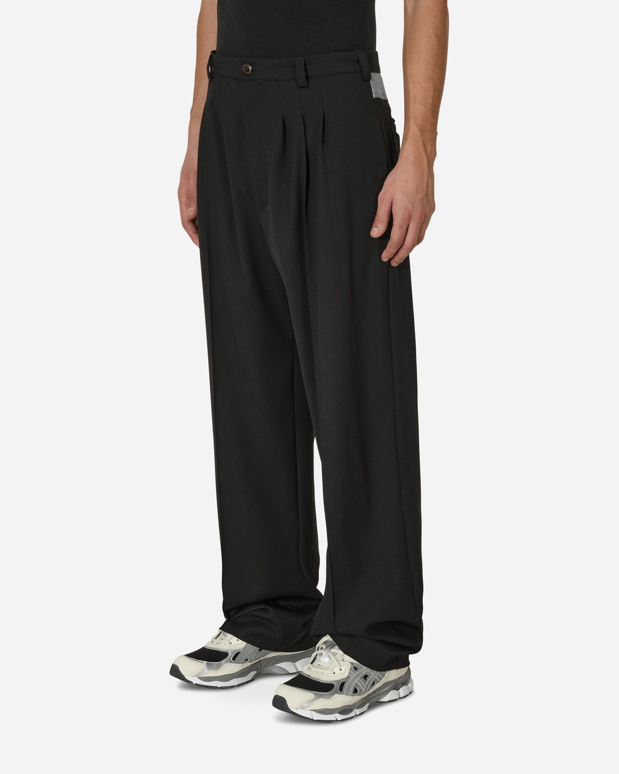 Kiko Kostadinov Kreuk Tailored Trousers Crow Black