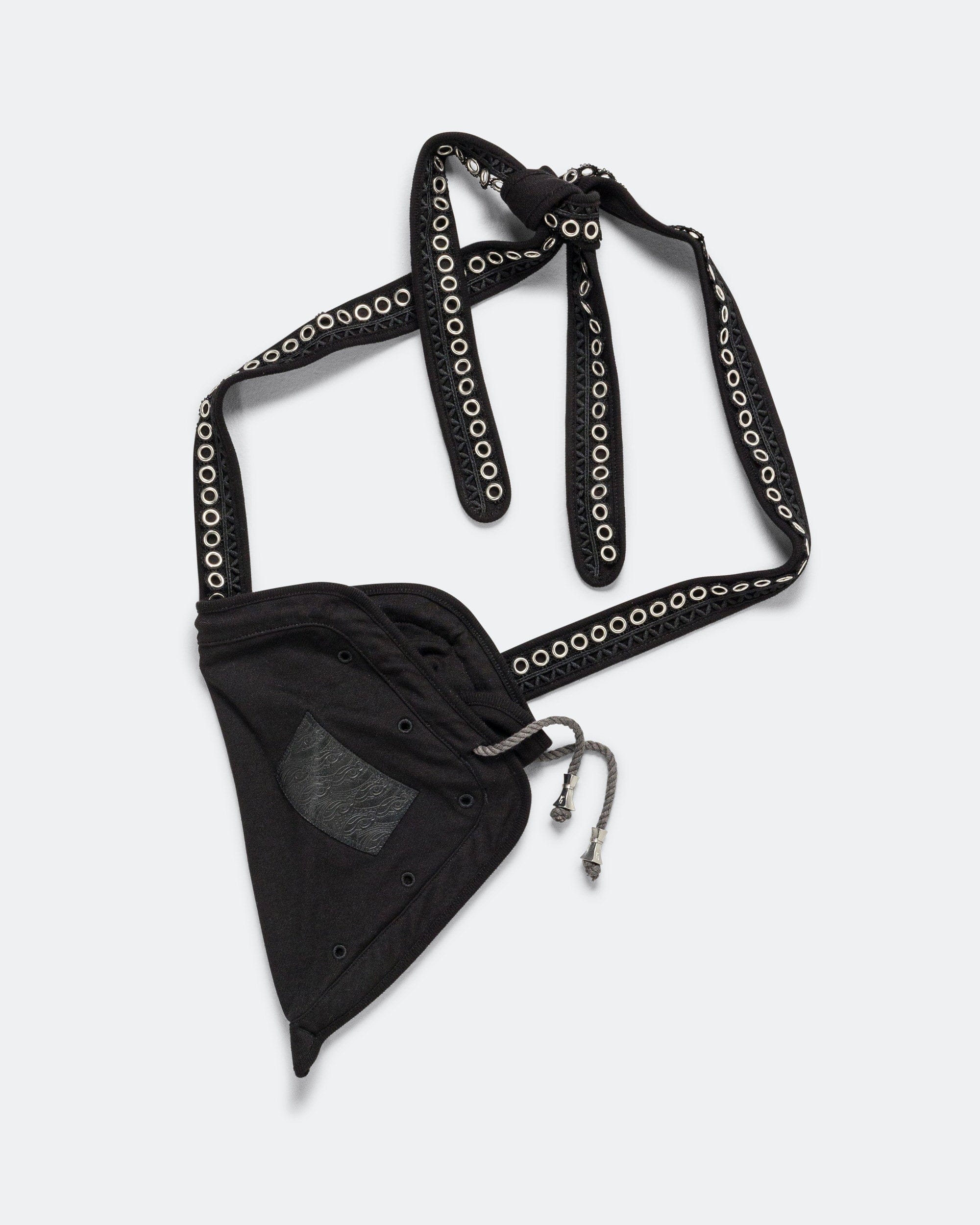 Kiko Kostadinov Hatha Jersey Bag - Black Heavy Jersey