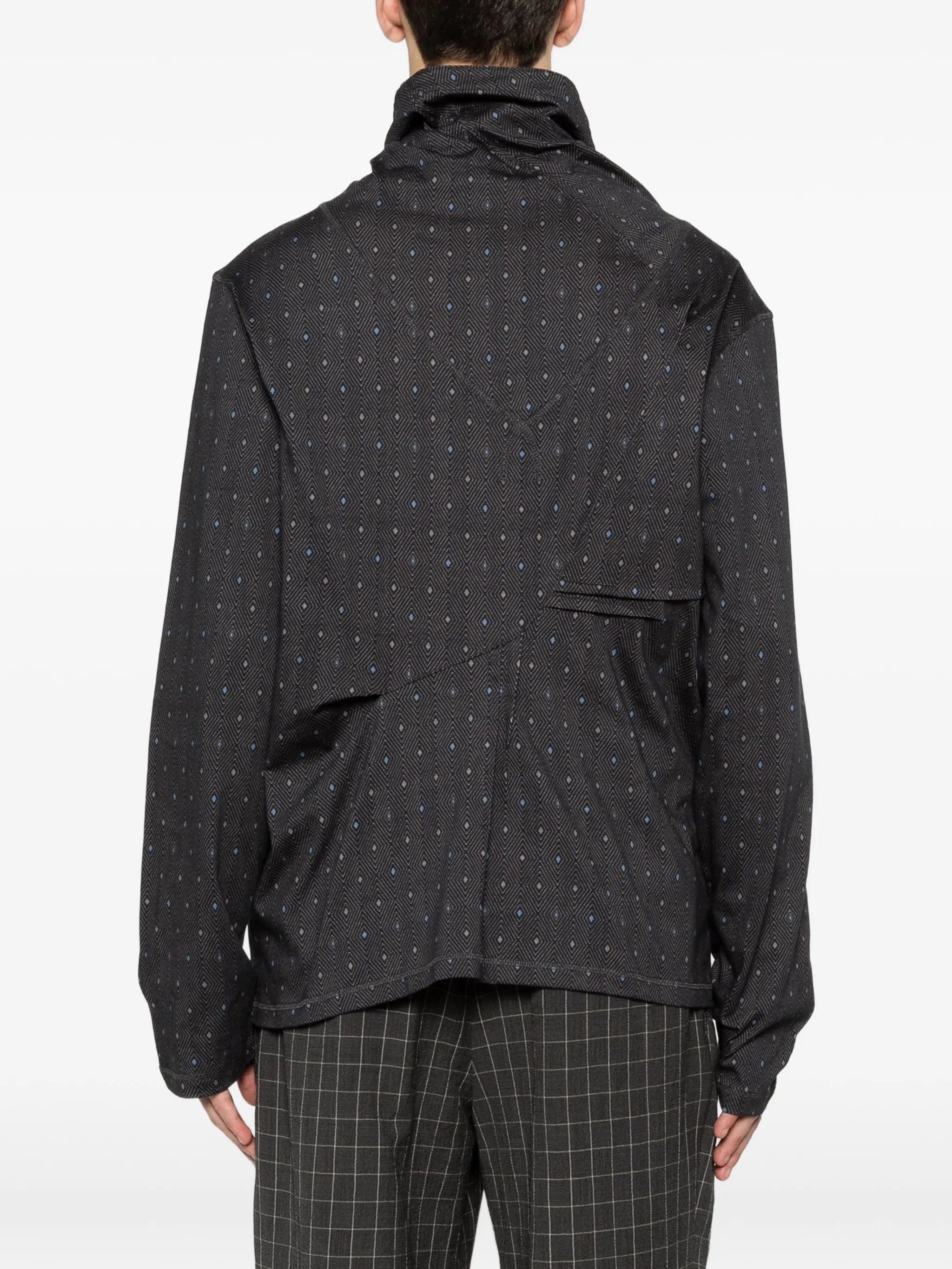 Kiko Kostadinov Ohne long - sleeve mock - neck T - shirt
