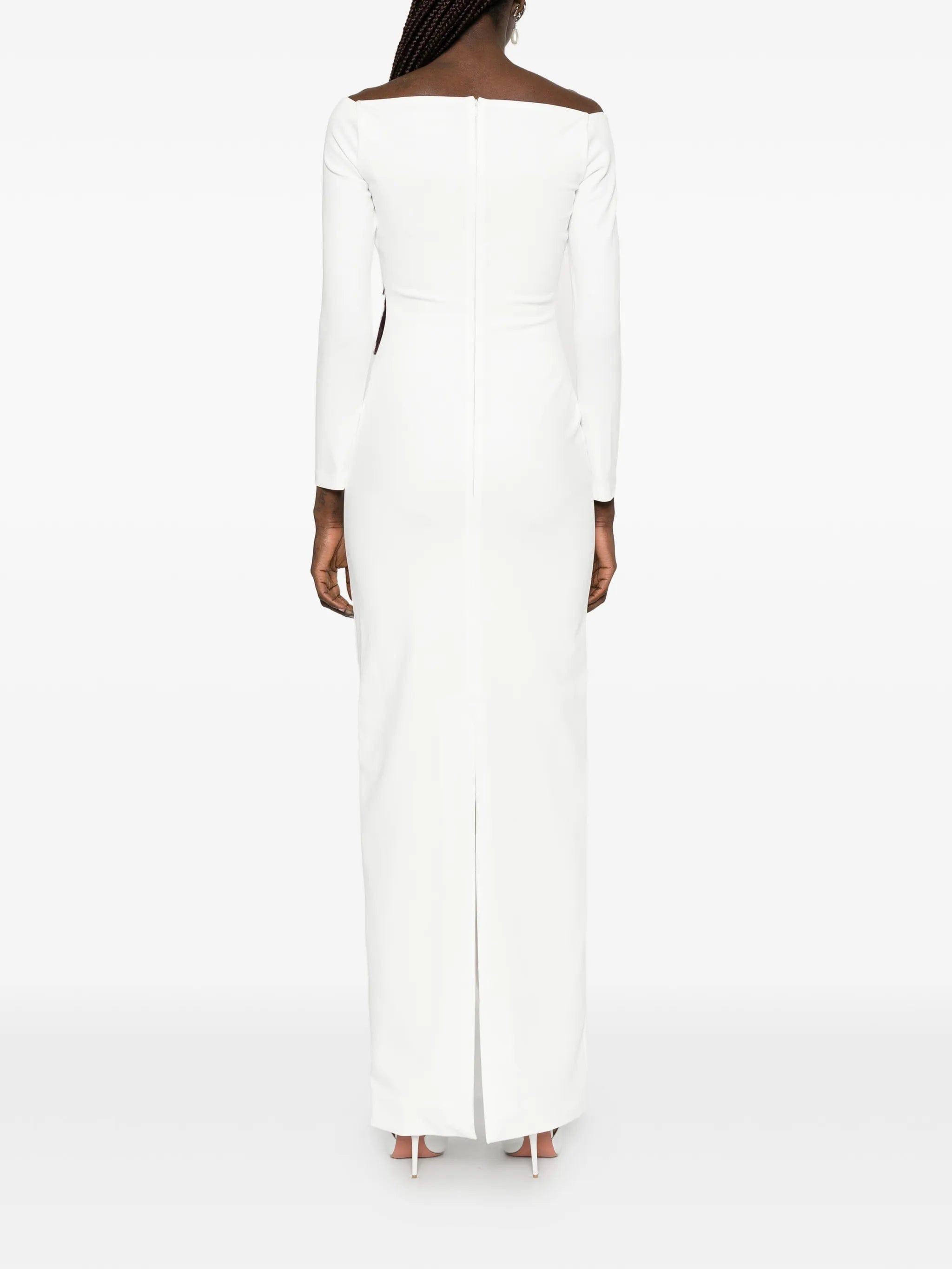 Solace London Lolita twisted maxi dress