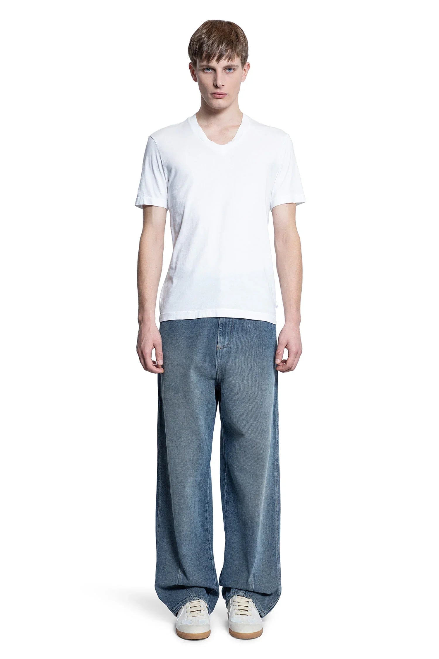 JAMES PERSE Short Sleeve V - Neck T - Shirt