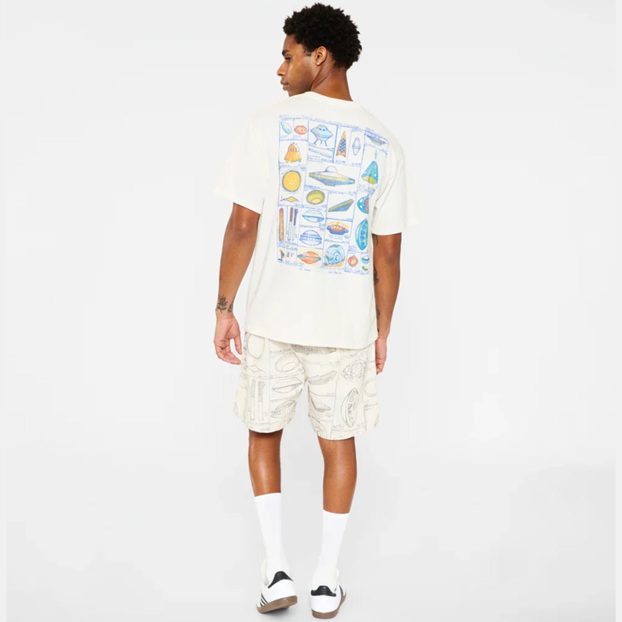 Billionaire Boys Club Schematic T-Shirt (Gardenia)