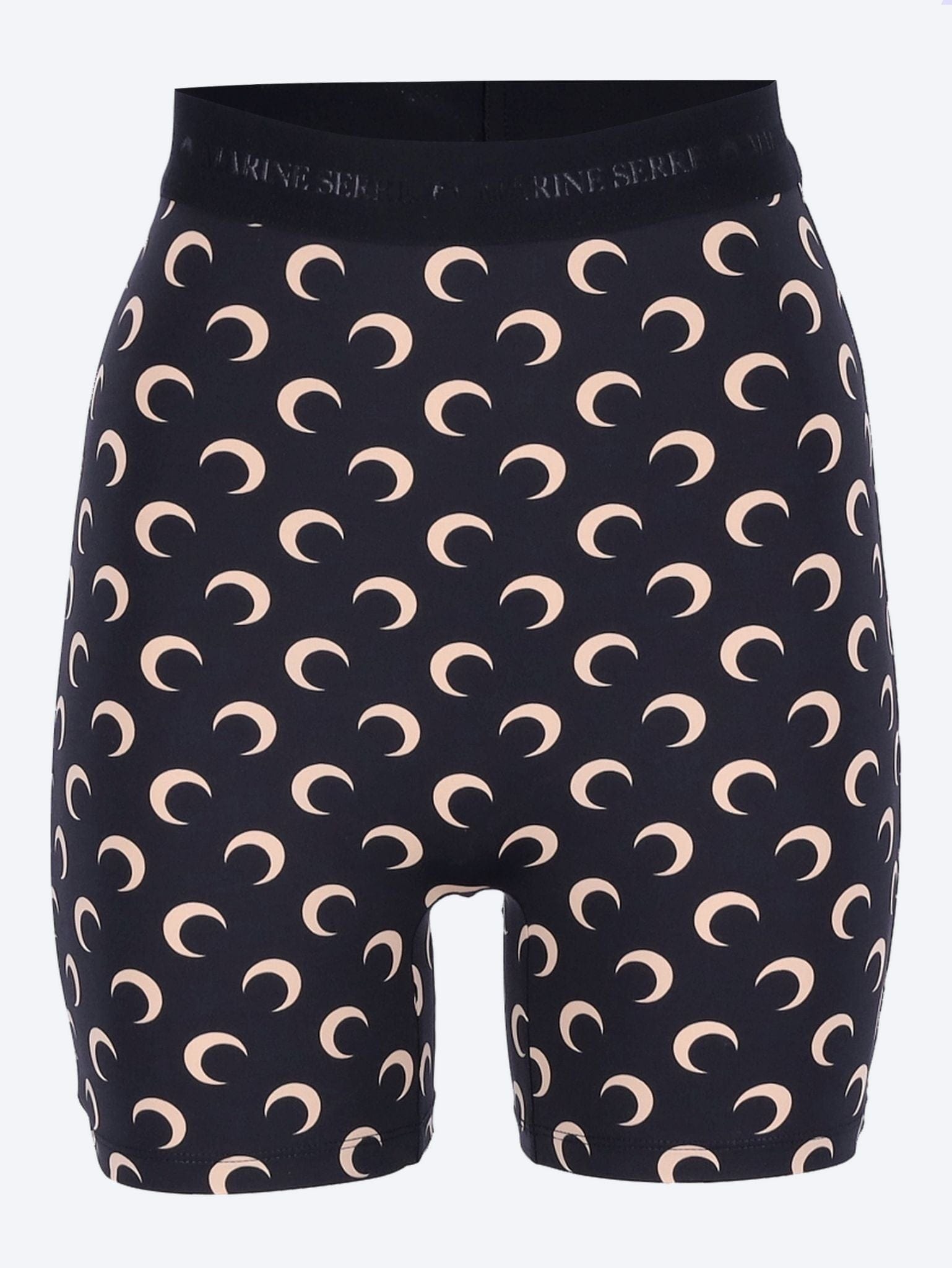 Marine SERRE Recycled moon biker shorts