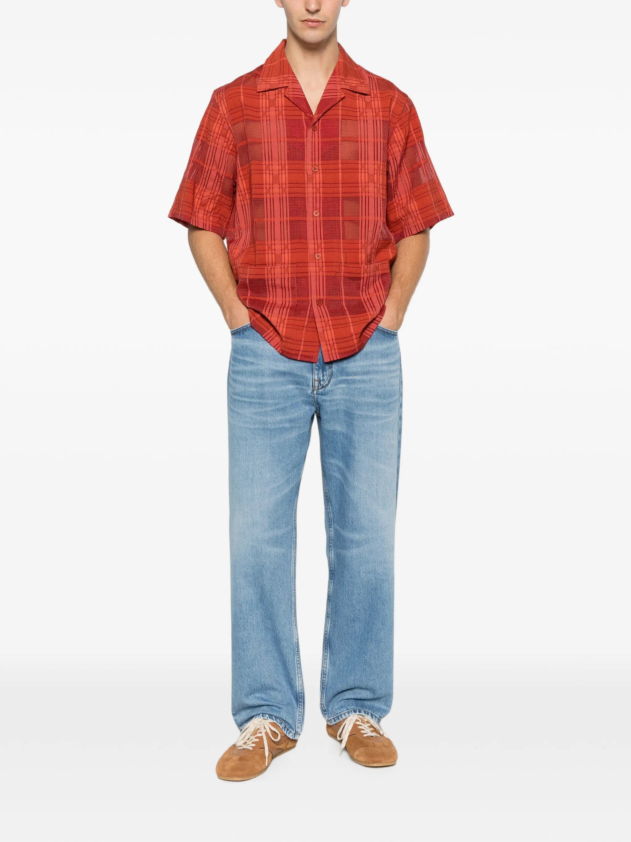 NN07 Ben check - pattern shirt
